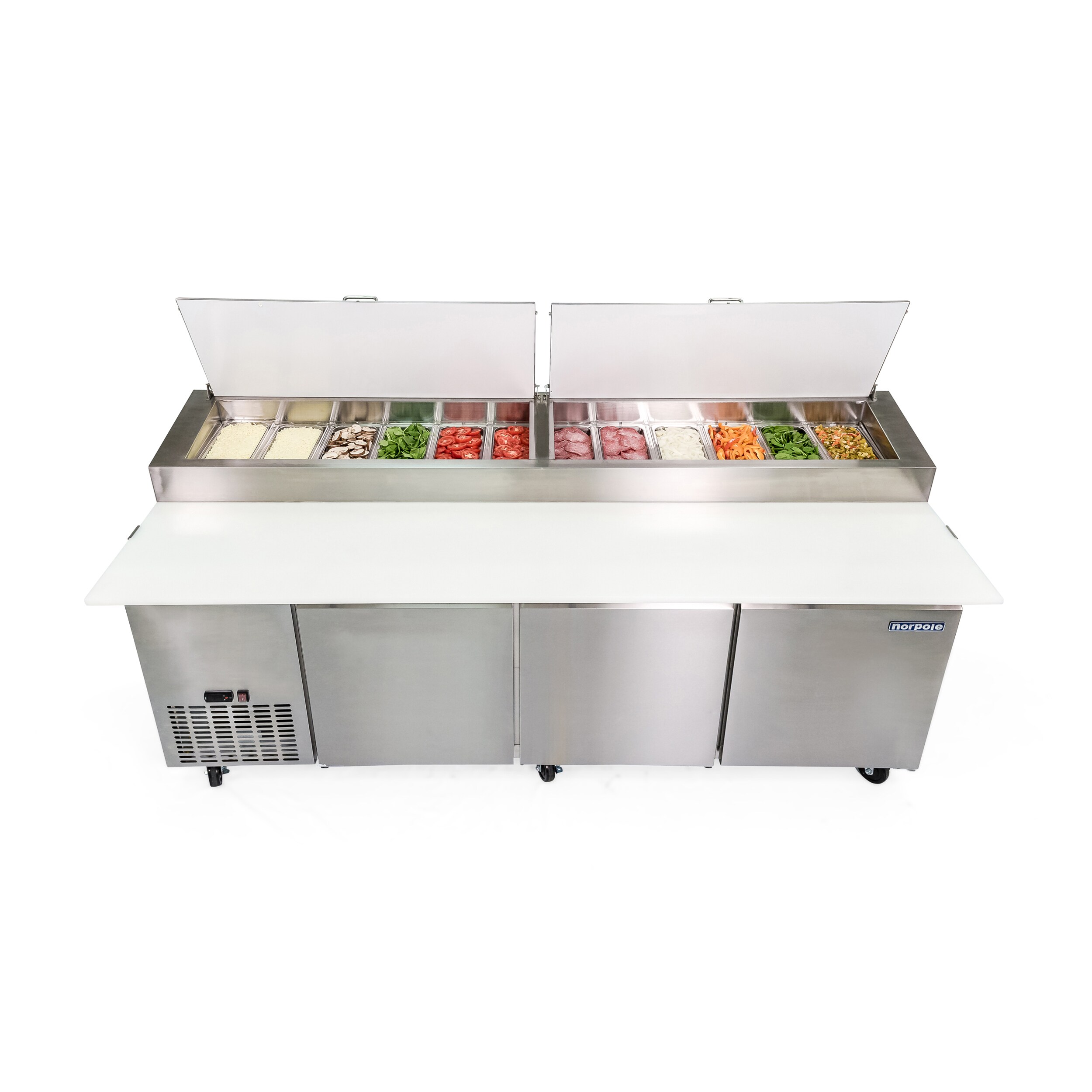 Norpole NP3R-PT Refrig-Prep-Tables - View #6