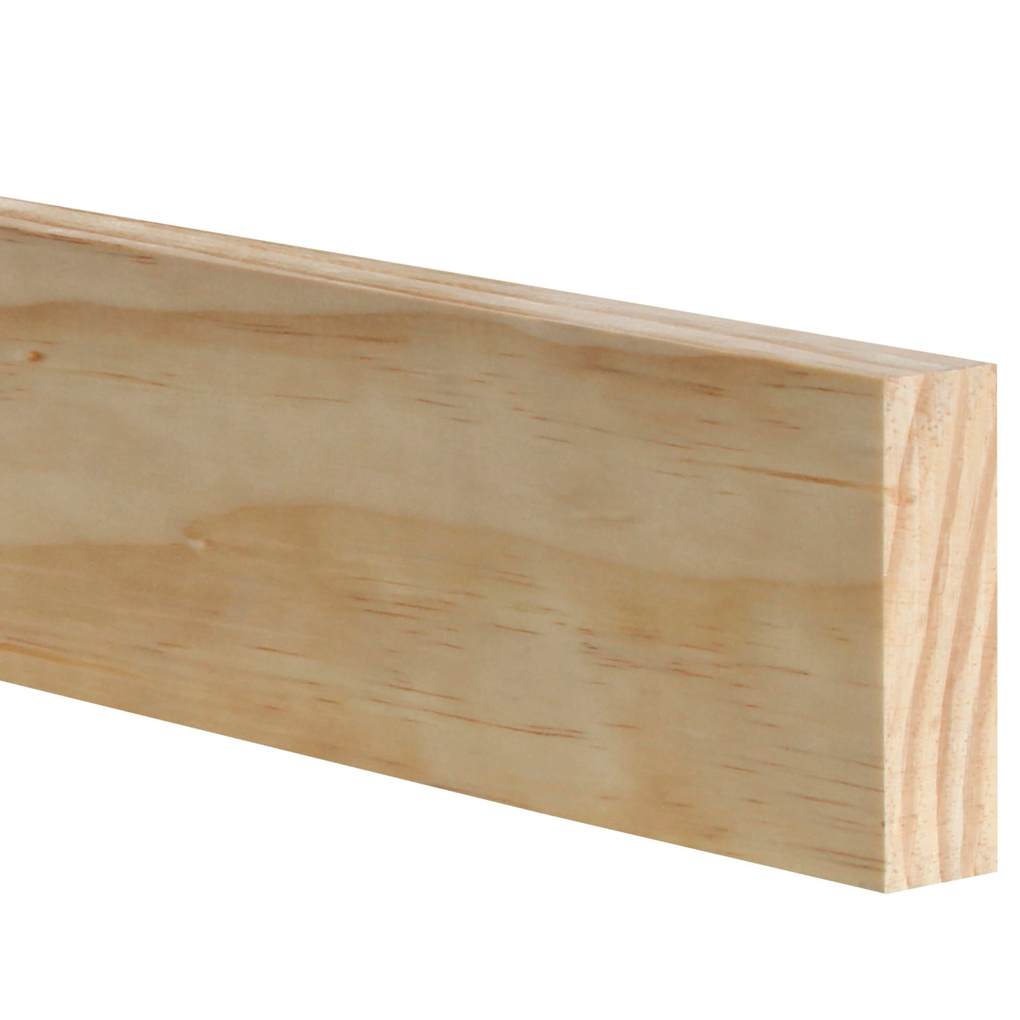 RELIABILT 1-1/4-in x 4-in x 8-ft Unfinished Pine Board in the Appearance  Boards department at