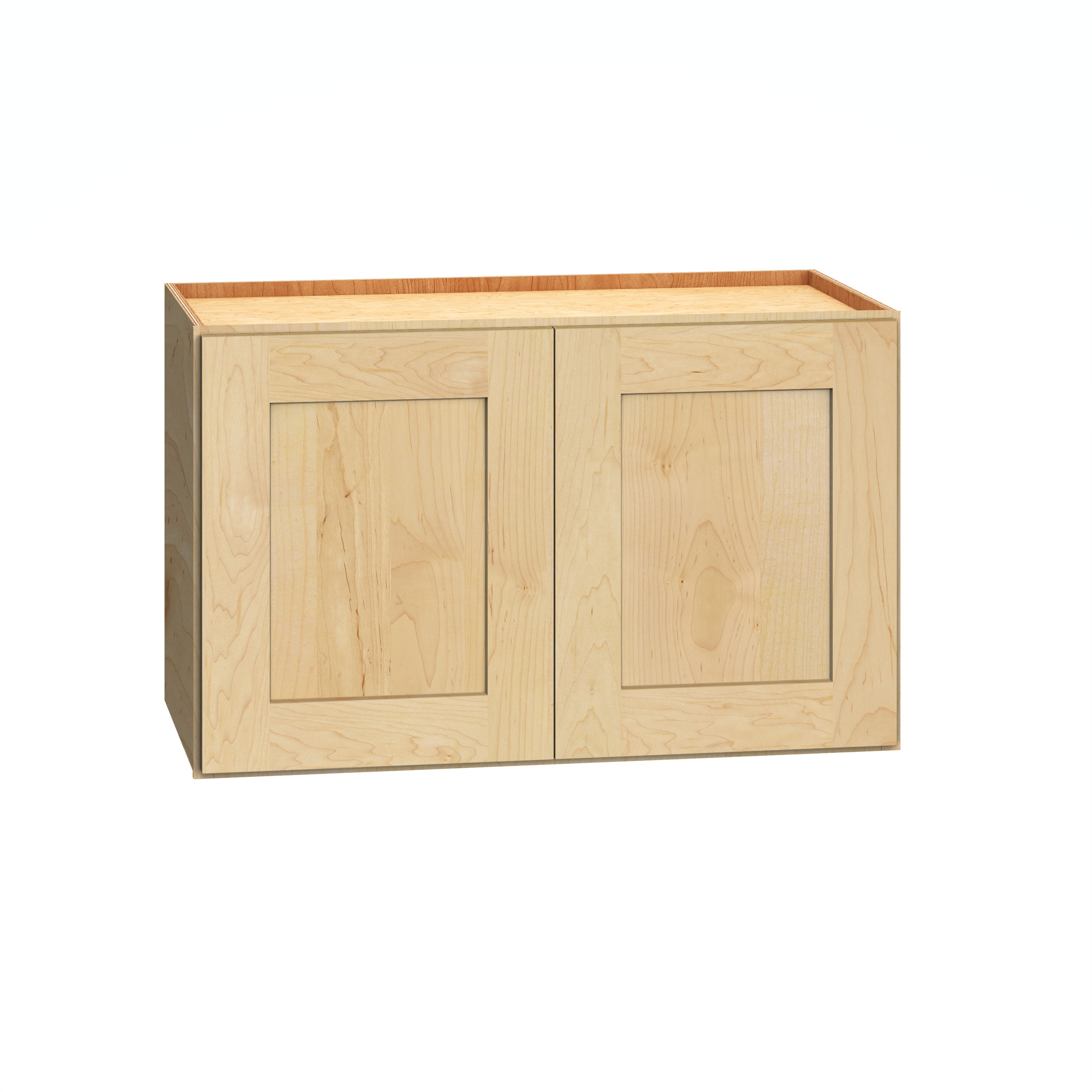 Diamond Express 62J-W2415 Jamestown 24-in W x 15-in H x 12-in D Natural Light Brown Wall Fully assembled Plywood Cabinet Recessed Panel Shaker