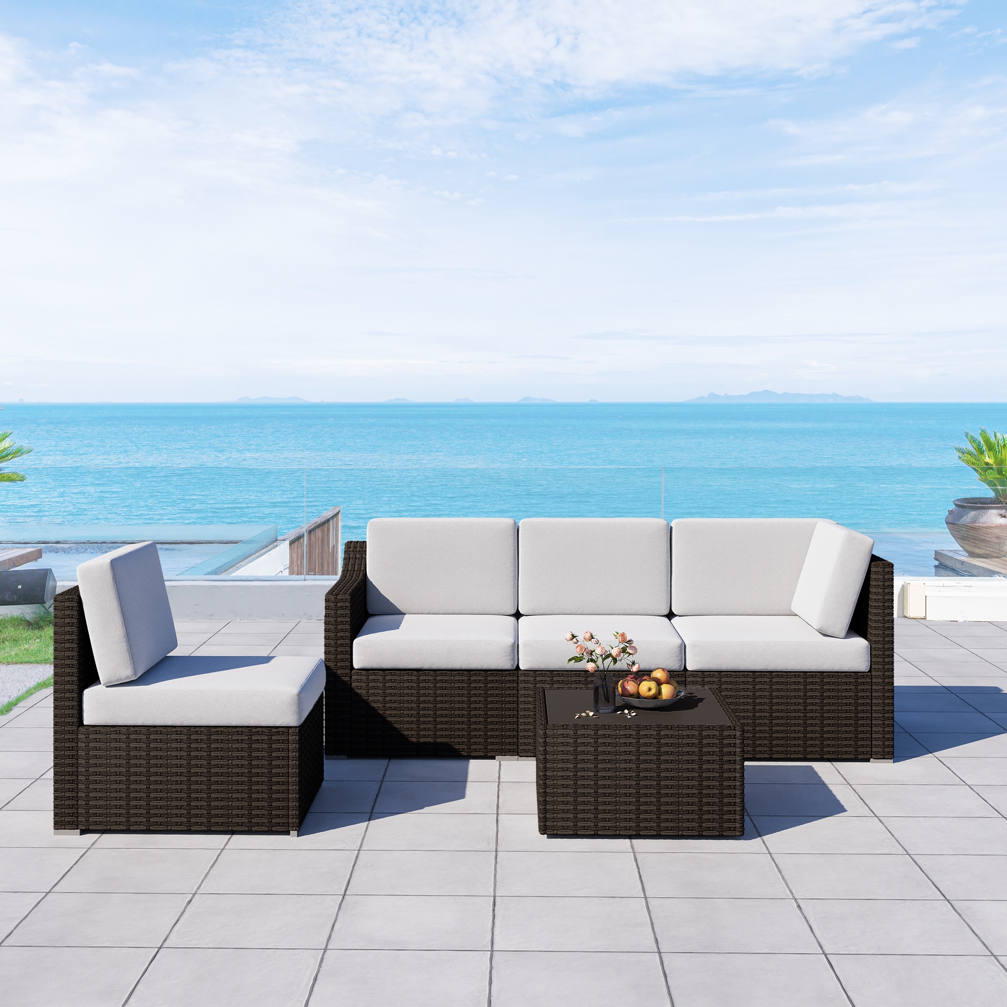  EL-SF5-ZG-WL3 Patio-Sofas-Daybeds - View #8