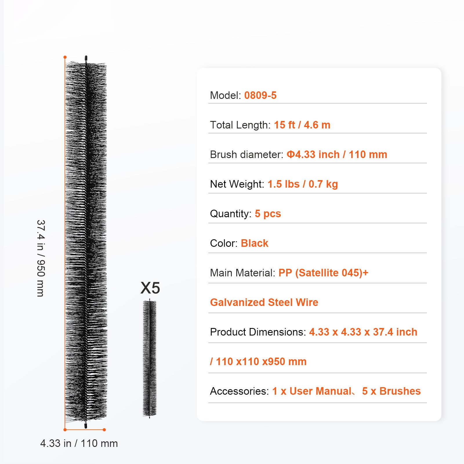 VEVOR SCTGMS433INC05712V0 Gutter-Hangers-Brackets - View #7