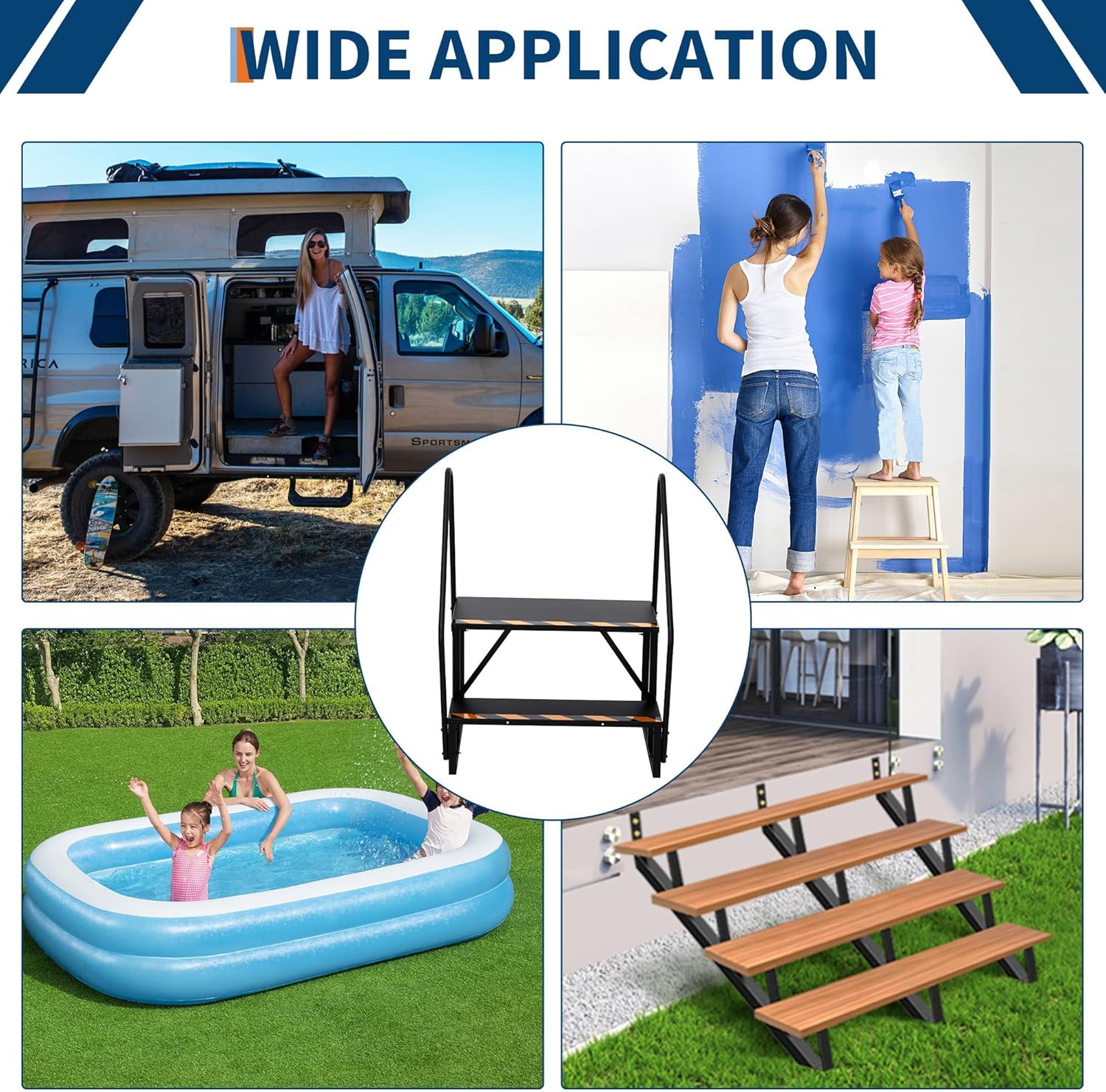 Garvee GGL-0823300447128 Above-Ground-Pool-Lad-Steps - View #4