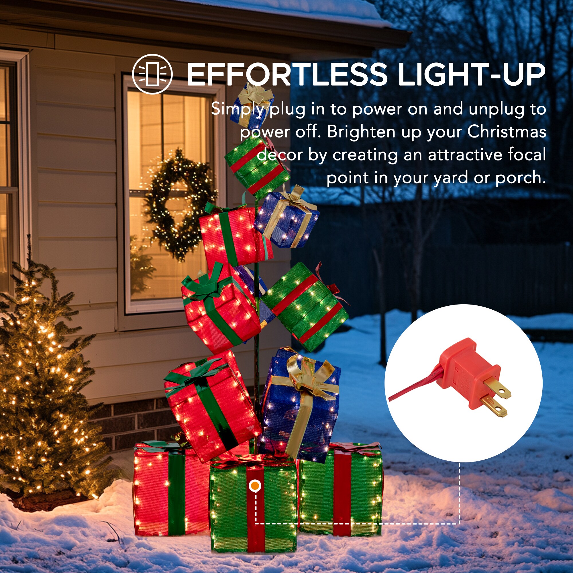 Sunjoy D116020000 Outdoor-Christmas-Decor - View #7