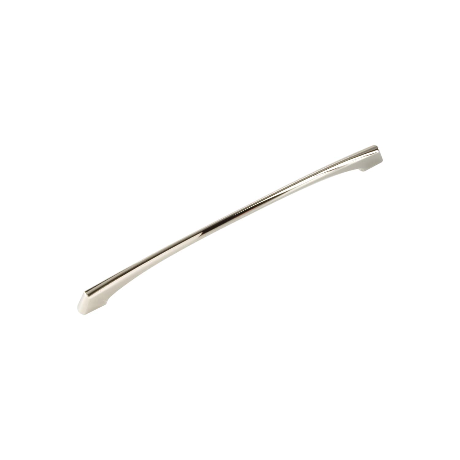 Hickory Hardware P3374-14 Greenwich 12-in , 305mm Center to Center Polished Nickel Arch Handle