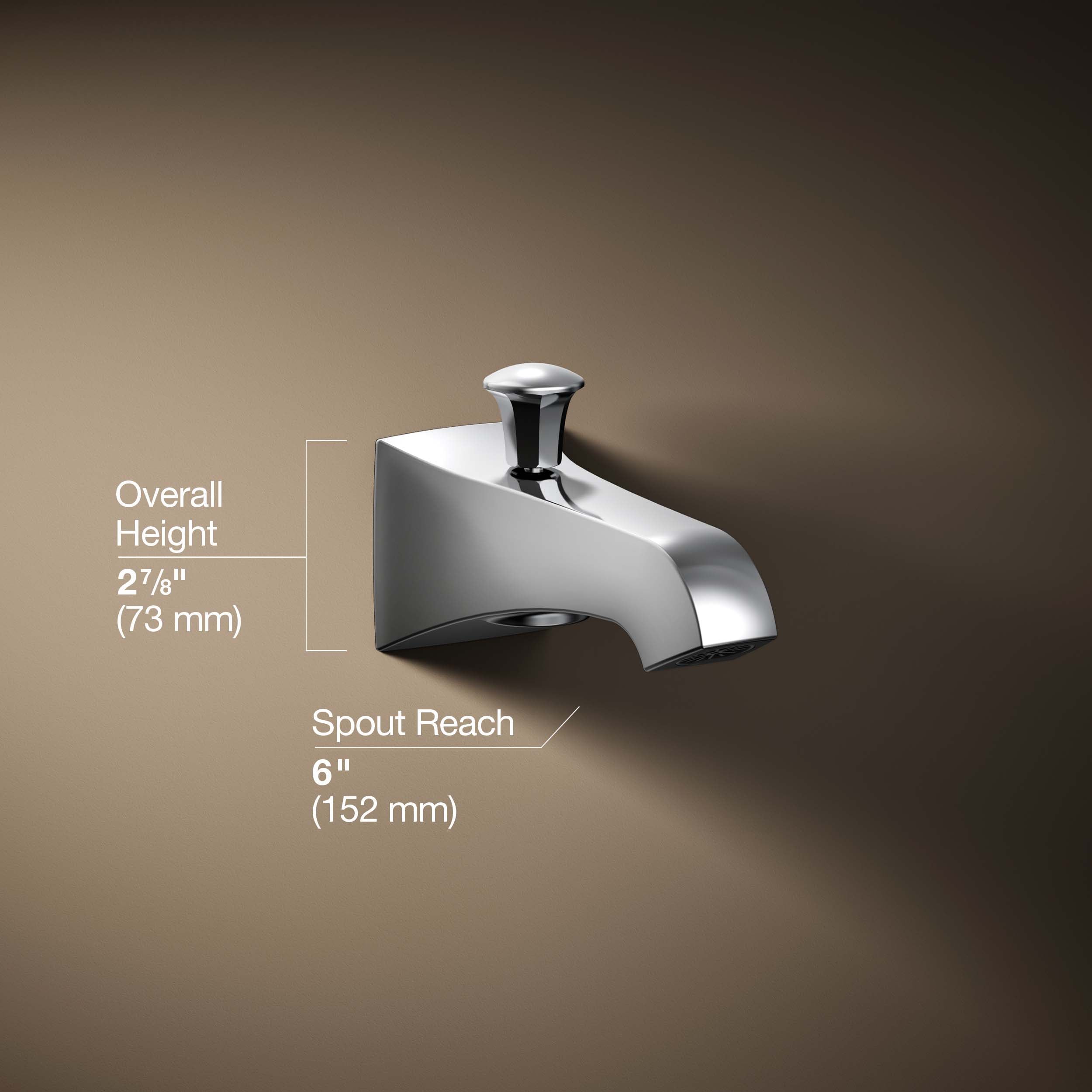 KOHLER 496-CP Tub-Spout - View #3