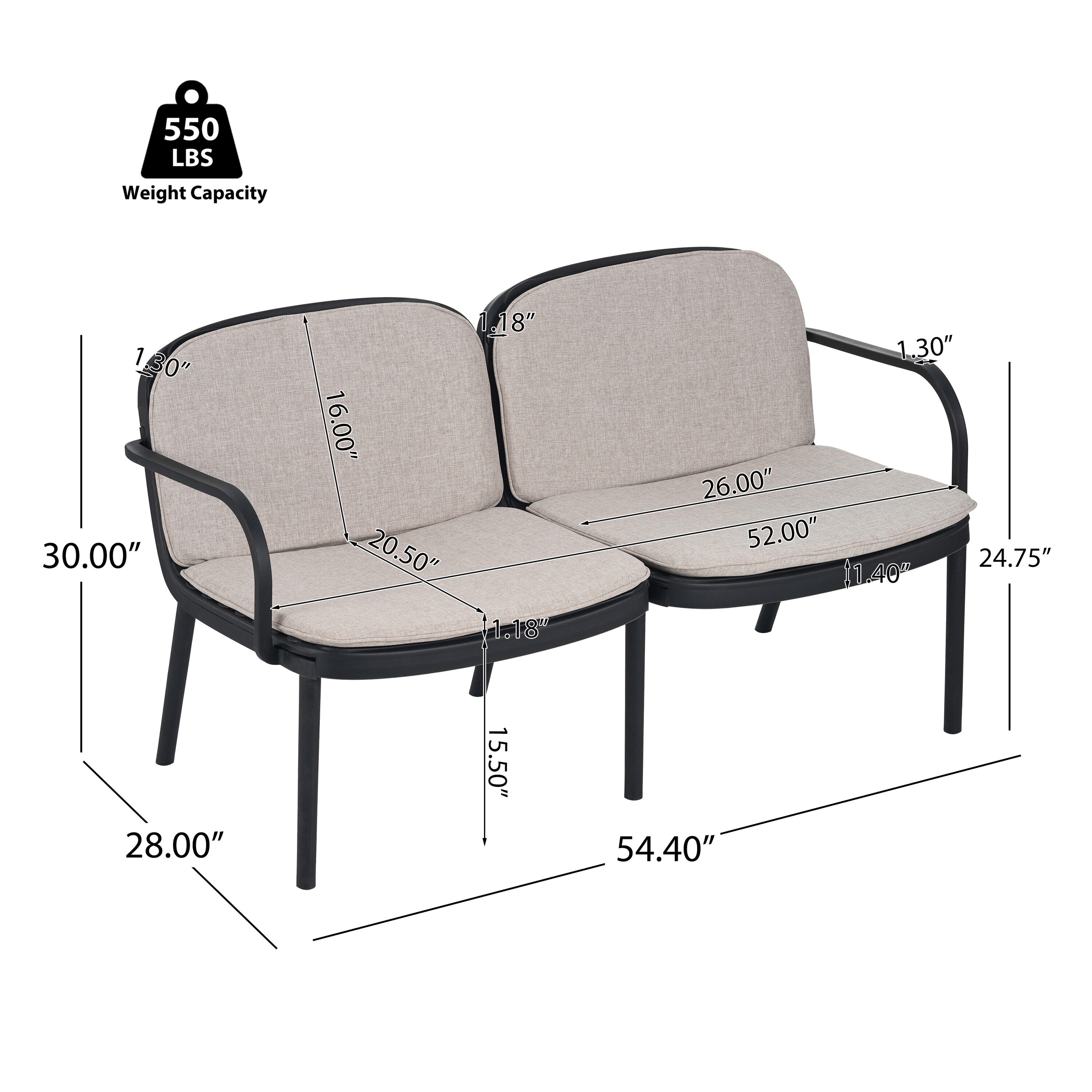 Christopher Knight Home 329042 Patio-Conversation-Sets - View #16