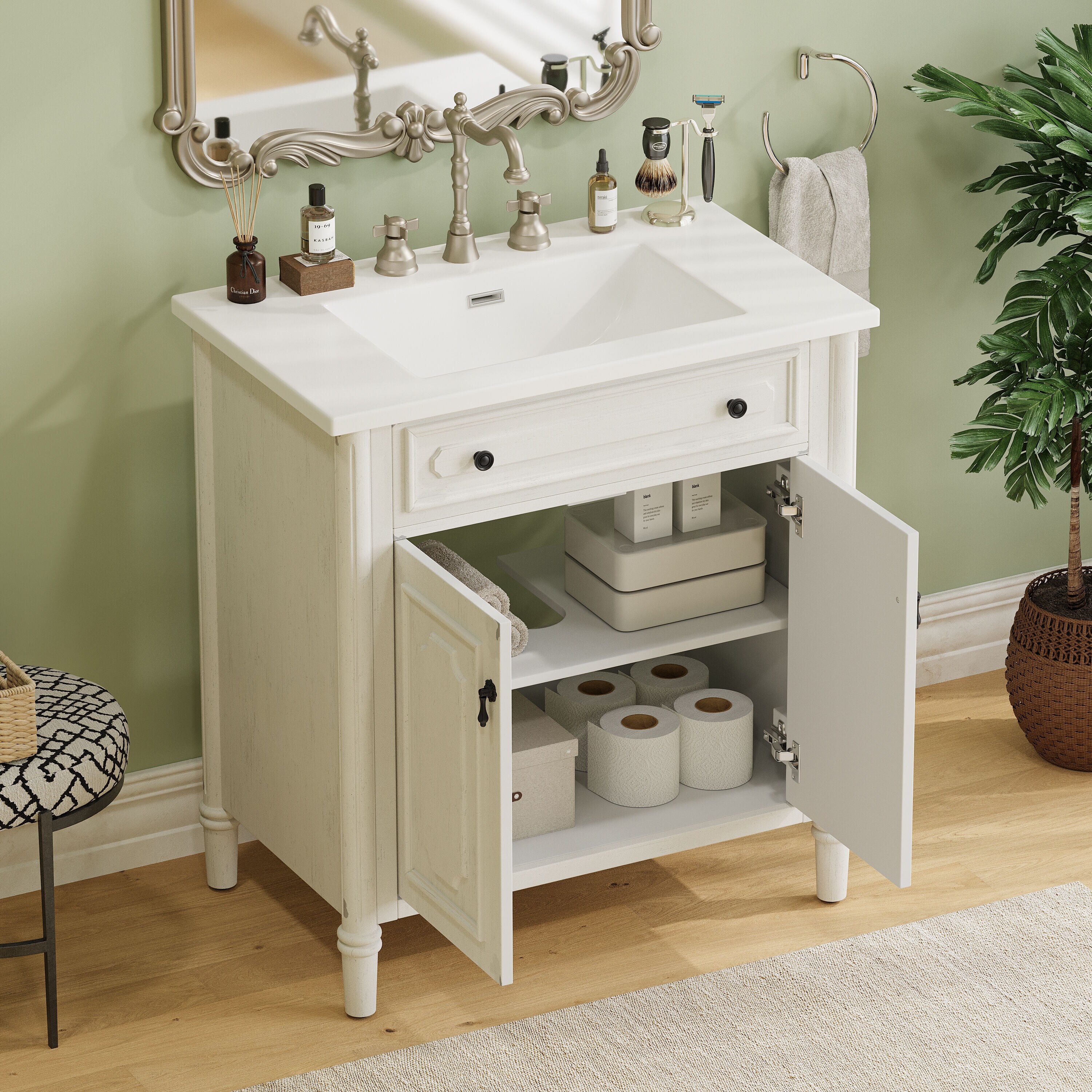Forclover CNE-P299472W Bath-Vanity-Combo - View #5