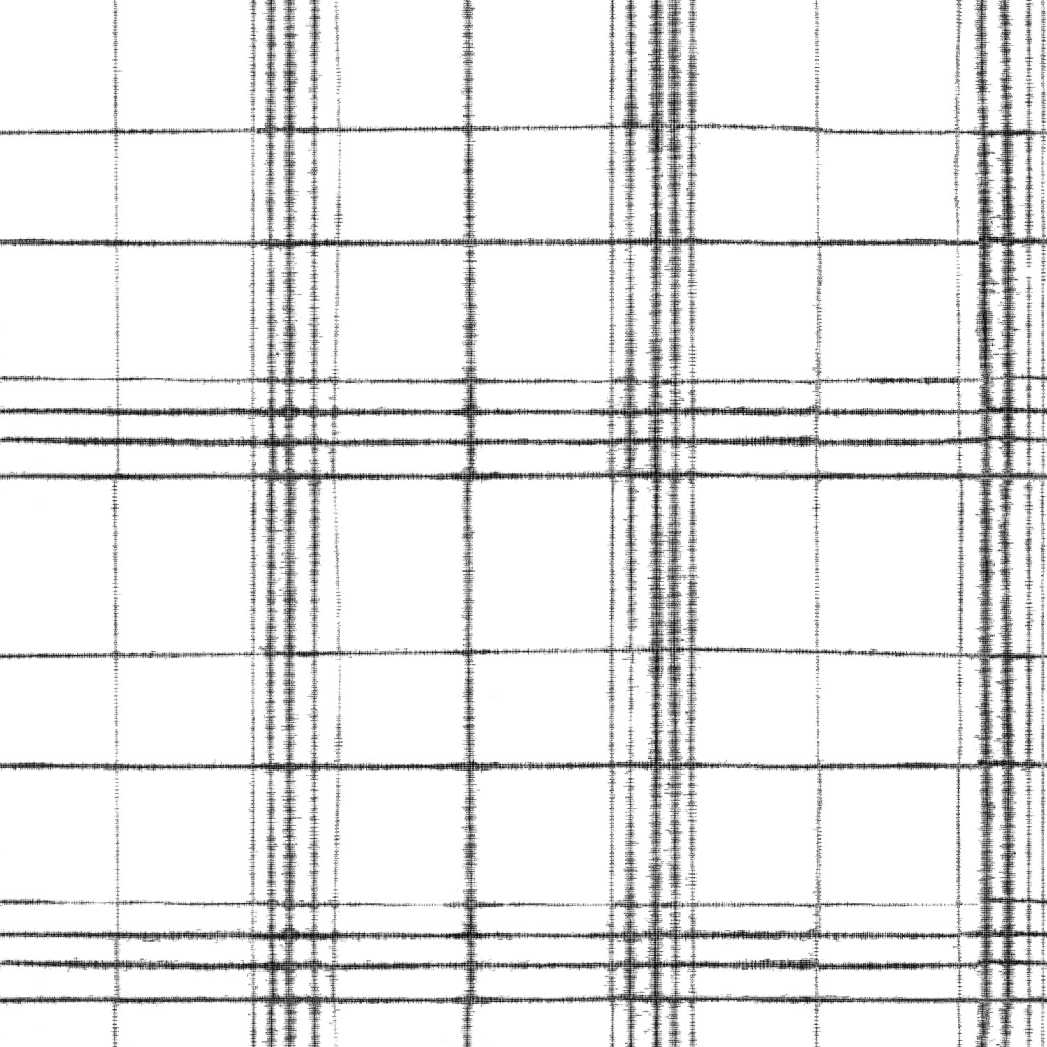 York Wallcoverings FH4016 Simply Farmhouse 56.4-Sq. Feet Black Non-woven Plaid Unpasted Wallpaper