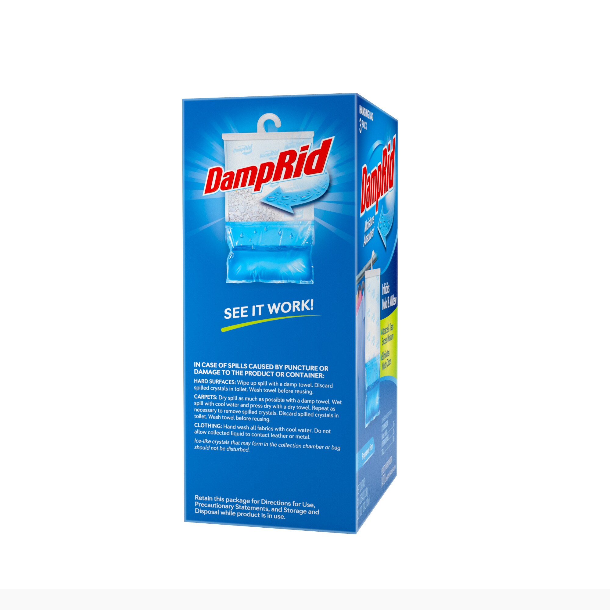 DampRid 42-oz Unscented Hanging Moisture Absorber in the Moisture Absorbers  department at