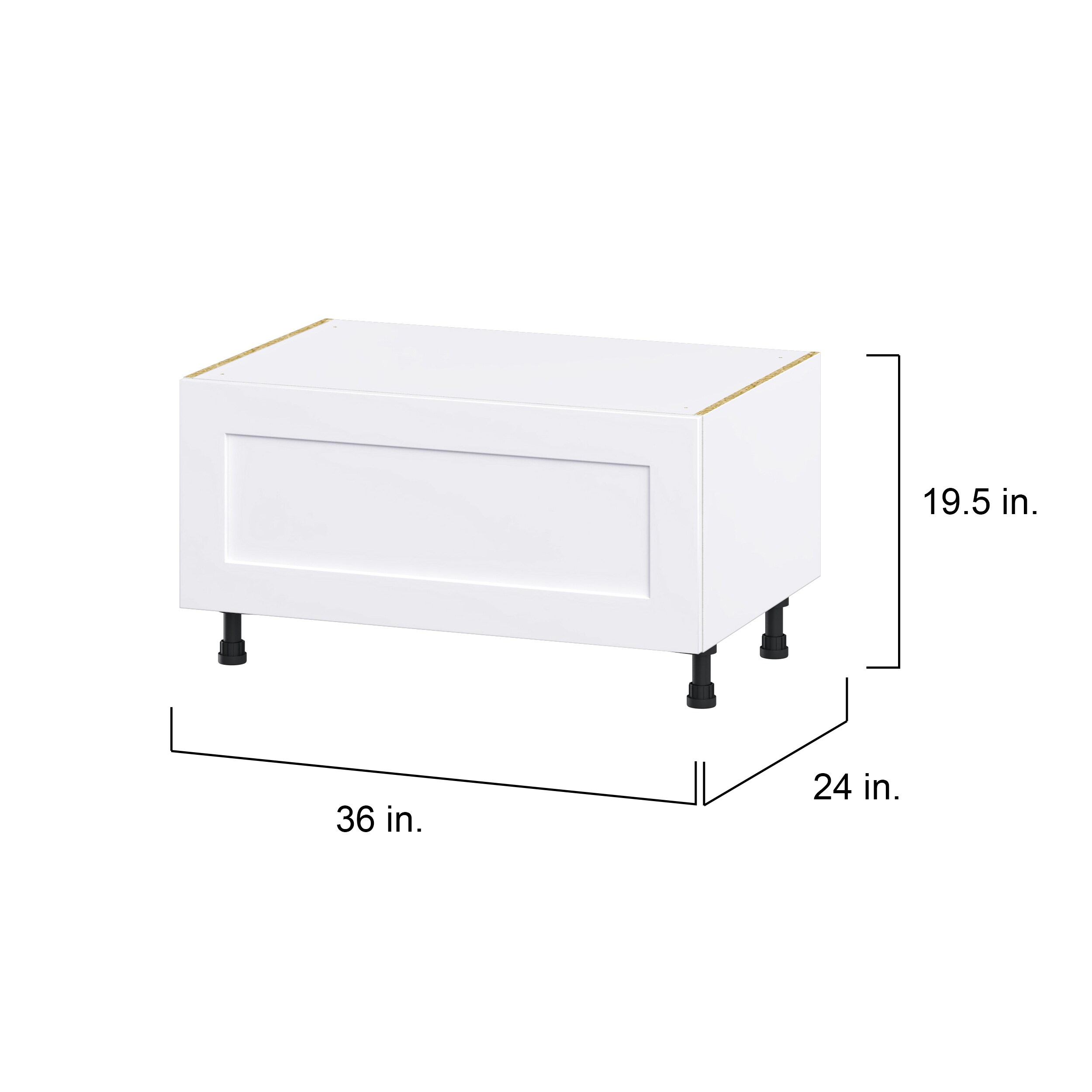 Hastings Home 21.68-in x 0.25-in White Plastic Expandable Drawer Divider