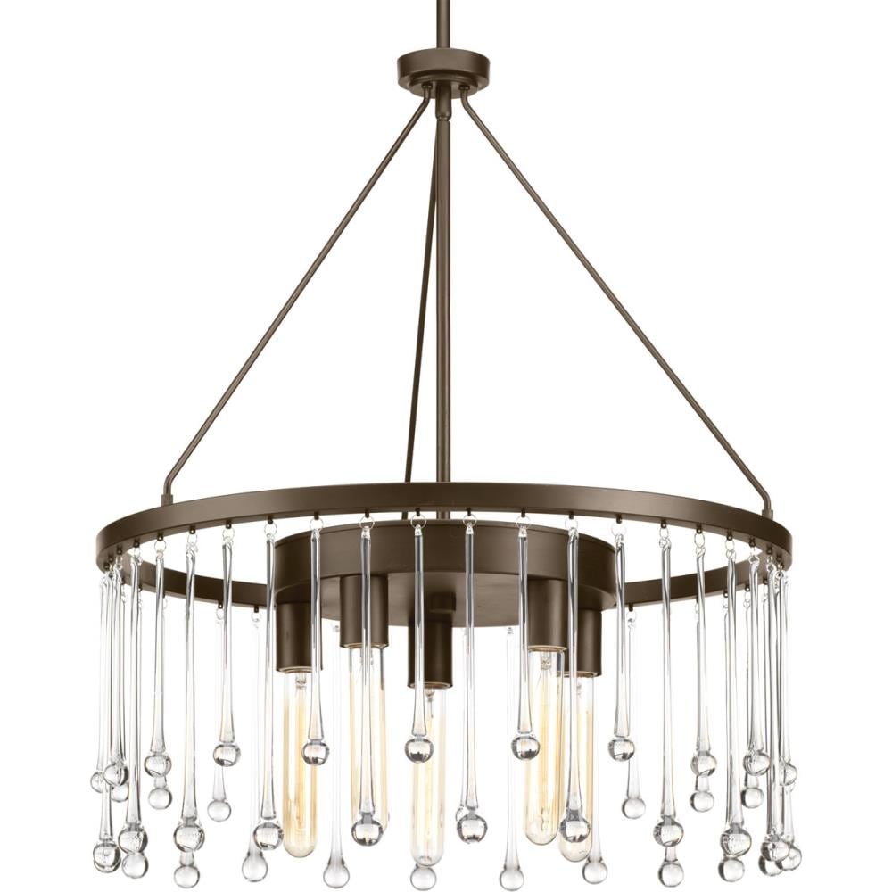Progress Lighting P400007-020 Sway Antique Bronze Transitional Chandelier