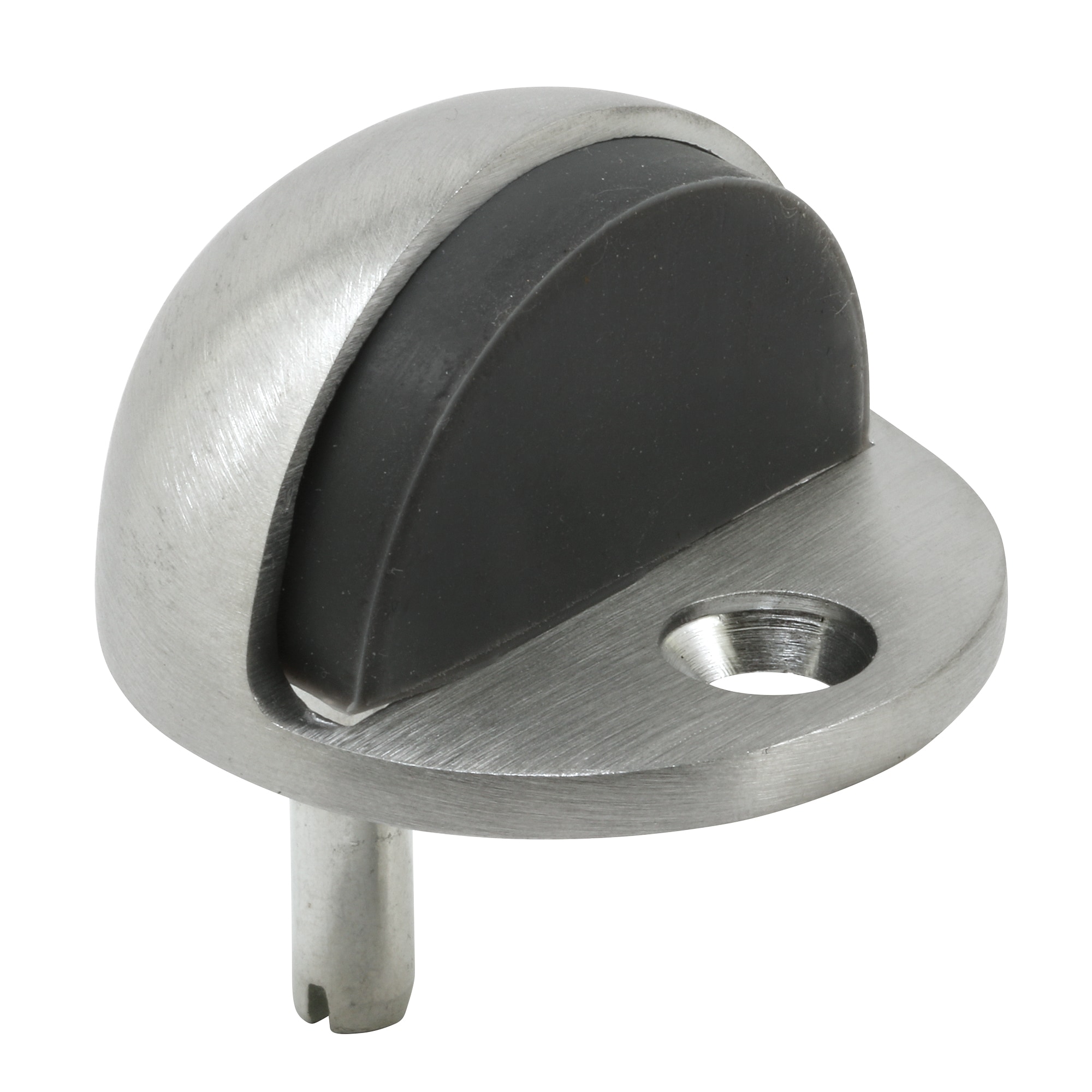 Prime-Line J 4544 2-1/2-in Satin nickel Floor Door Stop