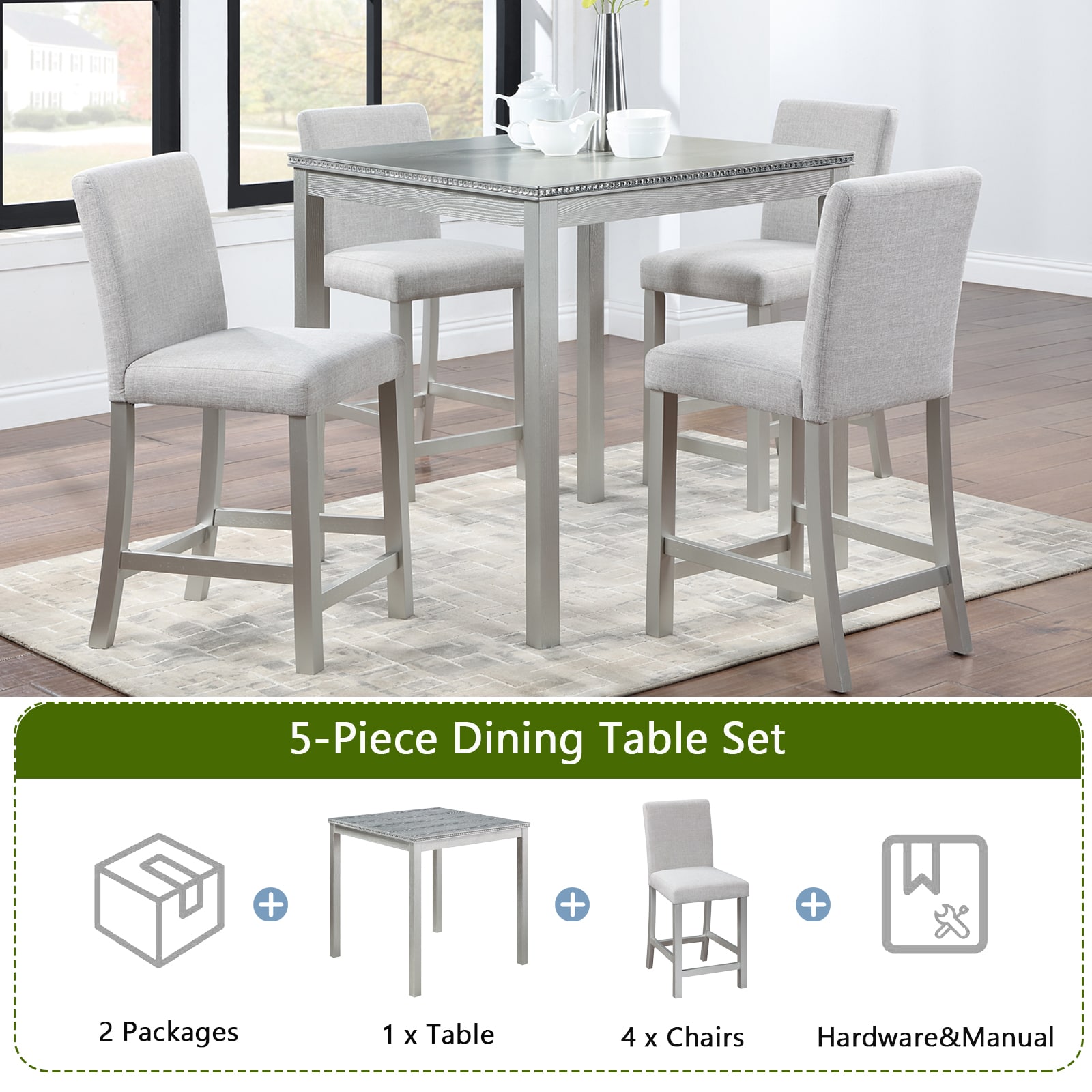LOVMOR SF-X-W1998S00039 Dining-Tables - View #5