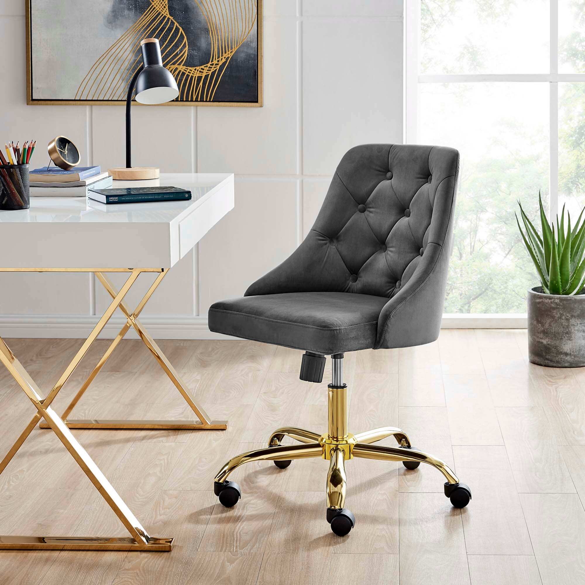 Modway EEI-4368-GLD-GRY Office-Chairs - View #2