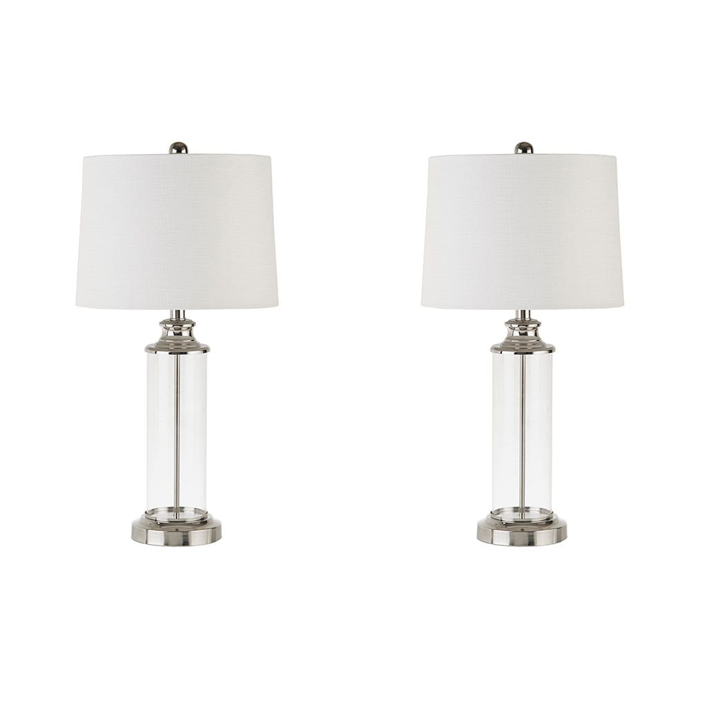Gracie Mills 1000-351SD5 Payton Finish Glass Table Lamp Set