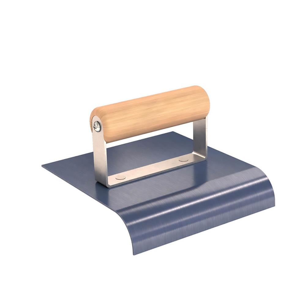 Bon Tool 22-898 6-in x 6-in Blue Steel Concrete Edger with 1-in Radius