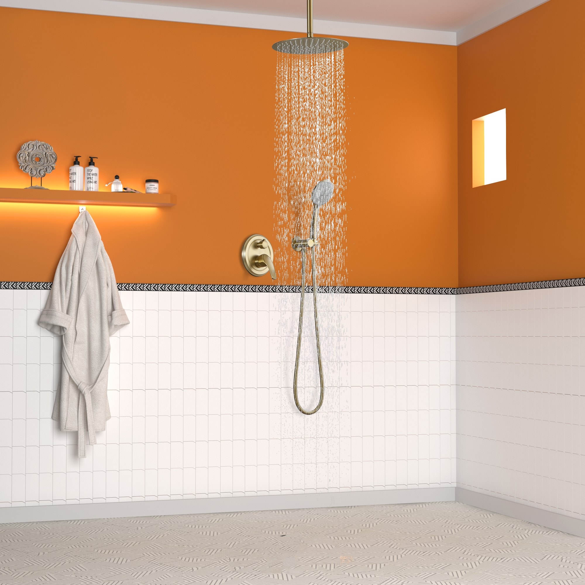 CASAINC CS3533-10MB Showerhead-Bar-Panels - View #3