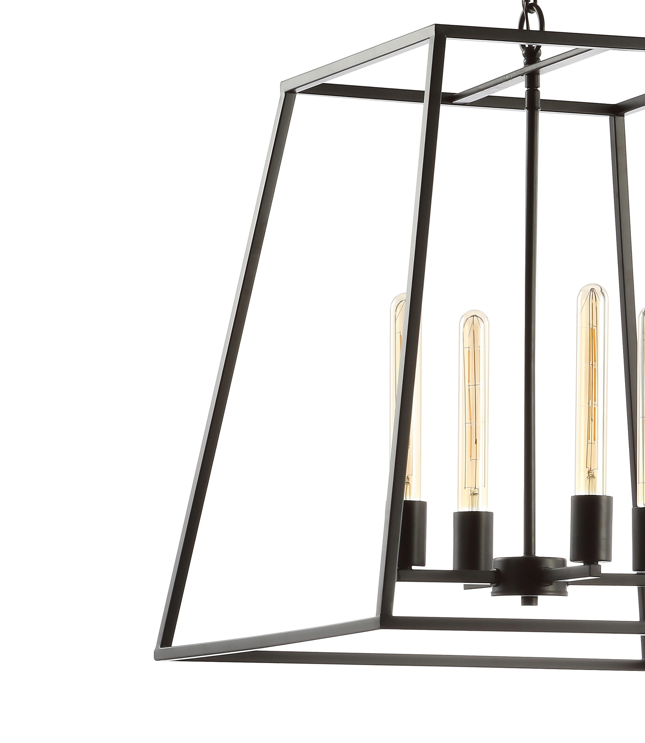 Hutson 21" Rustic French Country Cottage Oil-Rubbed Bronze LED Chandelier