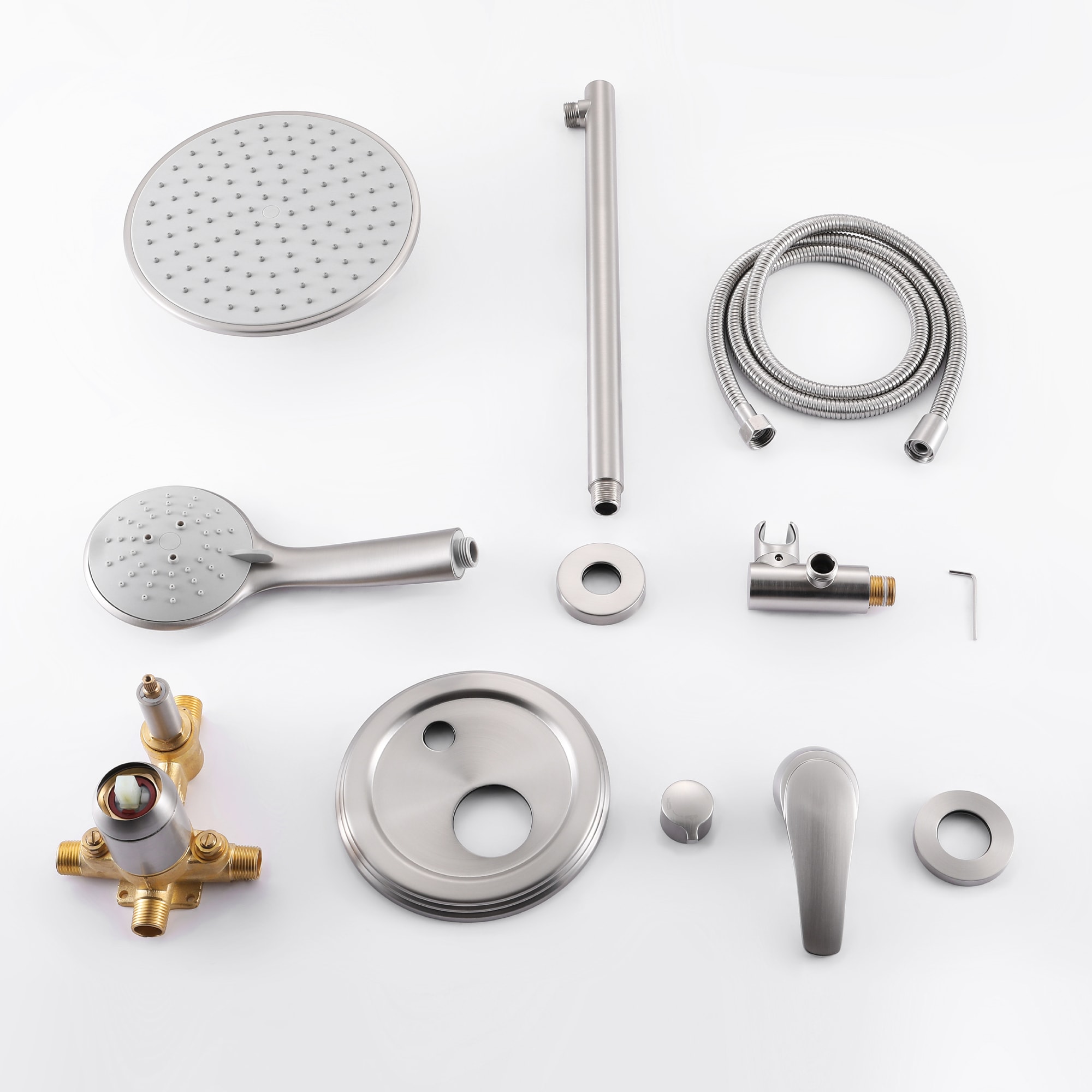 WELLFOR SPA-88040BN-9 Showerhead-Bar-Panels - View #6