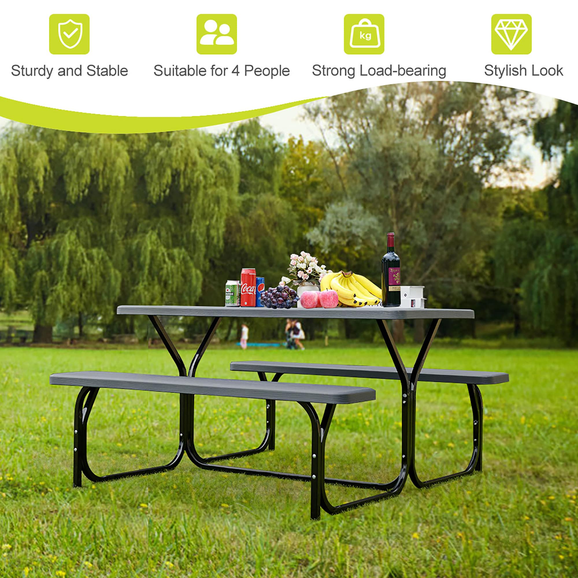 Costway OP3499BK Patio-Tables - View #3