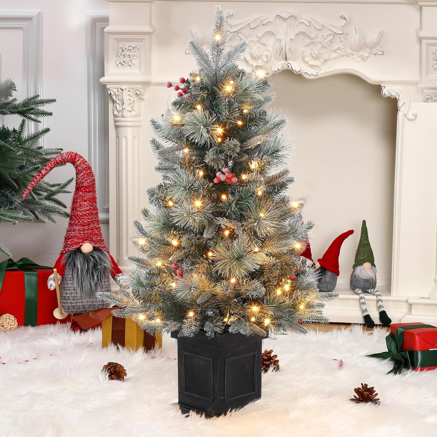 DEXSO BQA-XI-KDRULPGV3VT Artificial-Christmas-Trees - View #3