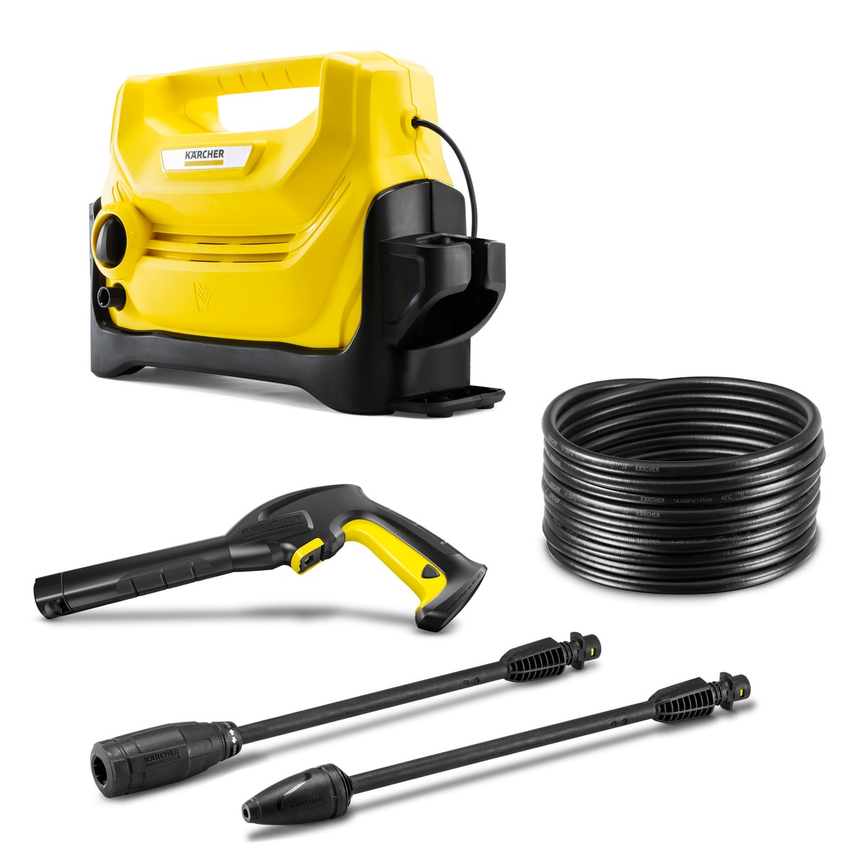 Karcher K 2 Entry 1600 PSI 1.35-GPMs Cold Water Electric Pressure Washer with 2 Spray Tips 1.599-153.0 Sansujyuku sansujyuku.com