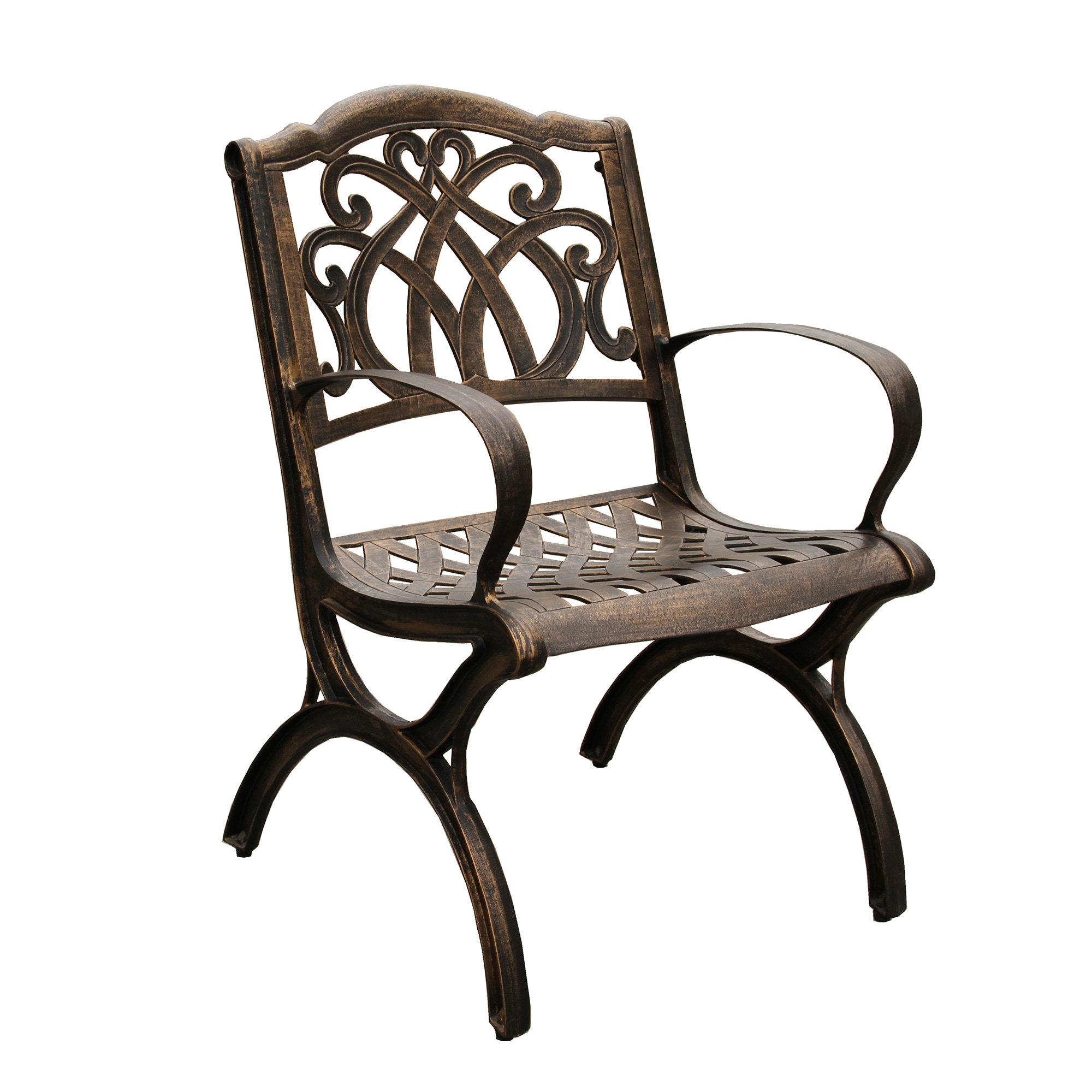 Oakland Living 1051-MESH-CHAIR-BZ Patio-Chairs - View #6