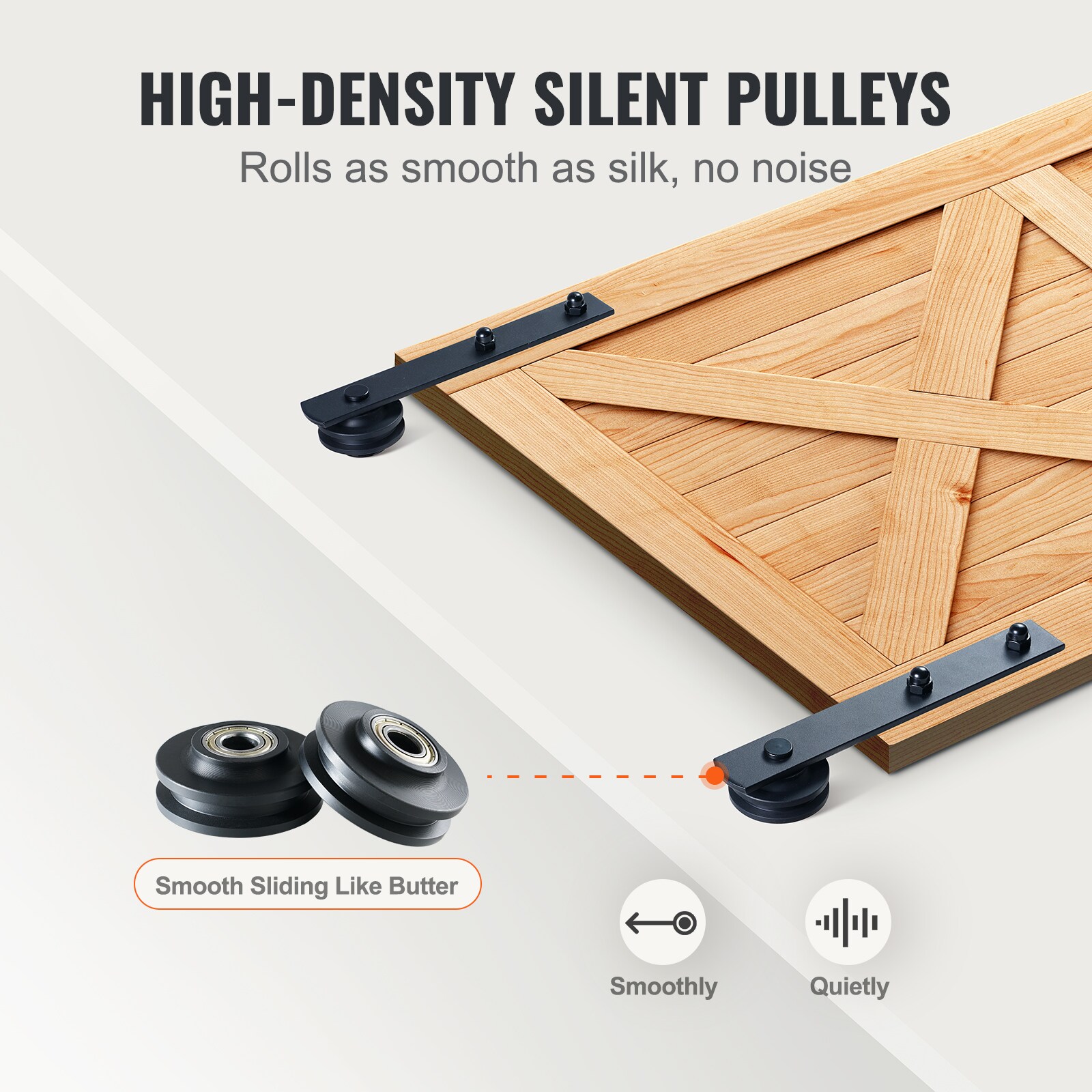 VEVOR GCYMWJTJHS8FD5SVJV0 Barn-Door-Roller-Kits - View #6