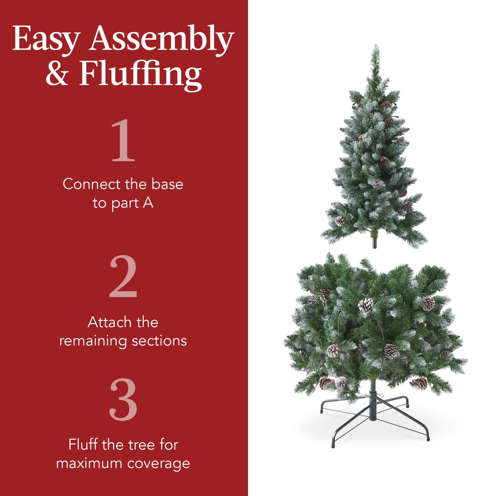 Best Choice Products SKY8203 Artificial-Christmas-Trees - View #3