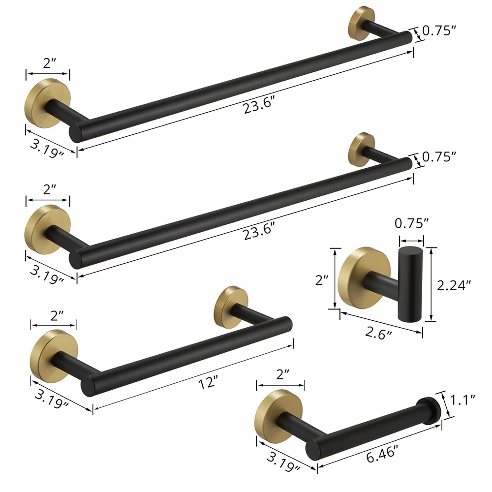 MYRYY HON20631 Decorative-Bath-Hardware-Kits - View #4
