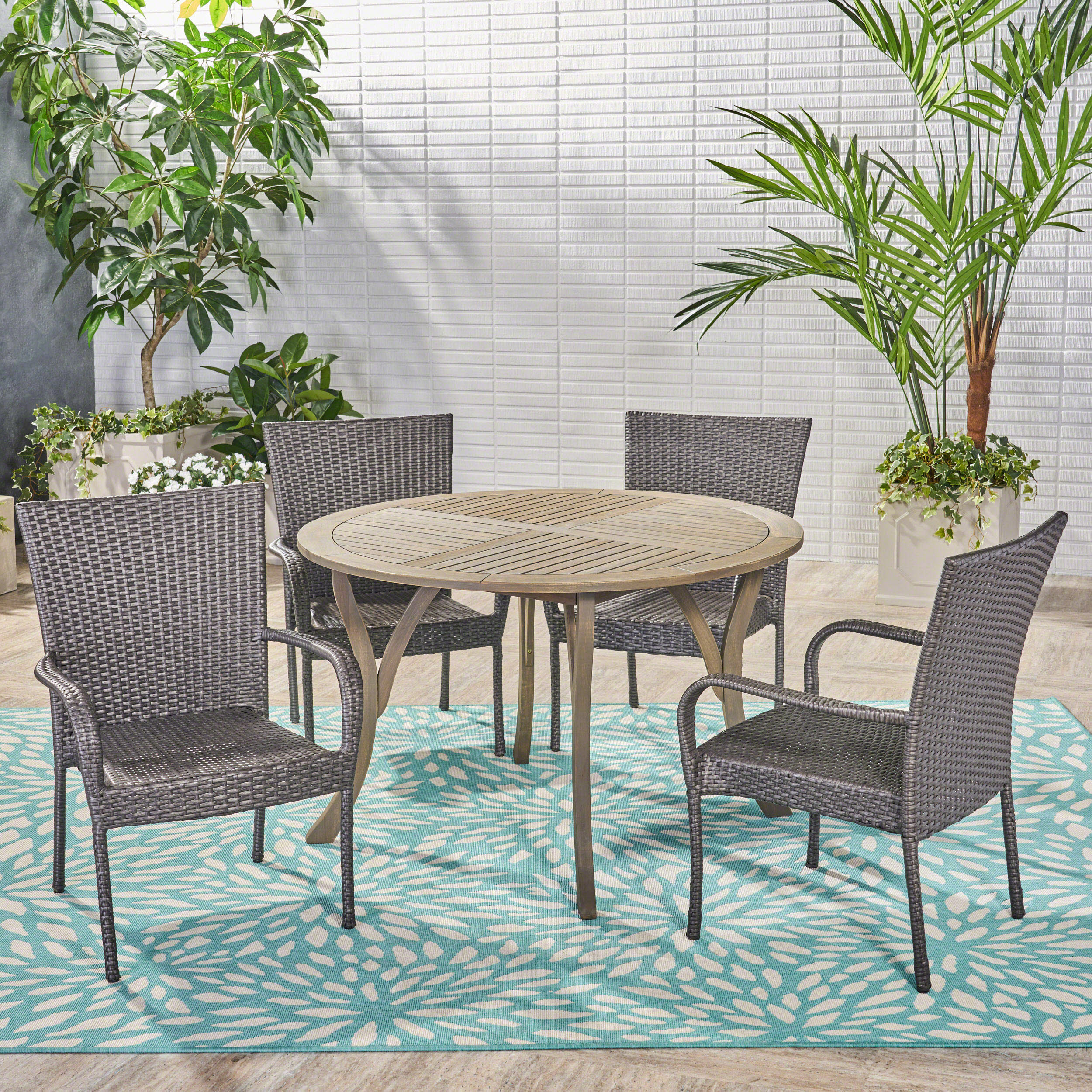 Christopher Knight Home 305017 Patio-Dining-Sets - View #4
