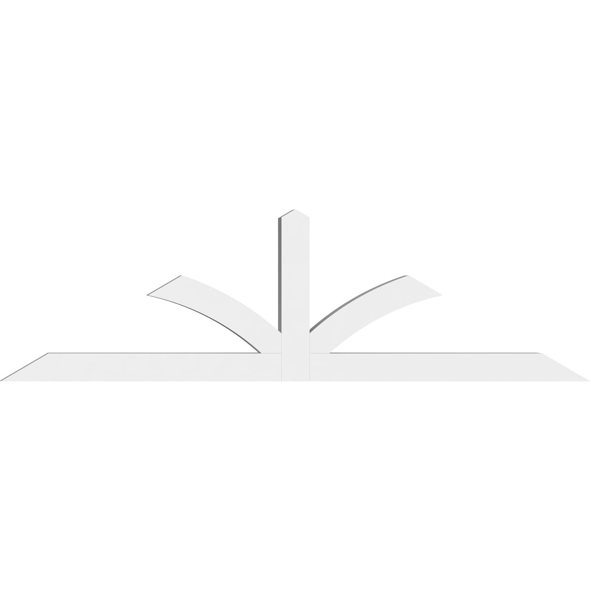 Ekena Millwork GBP084X25X0404RIC00 Exterior-Brackets-Braces - View #2