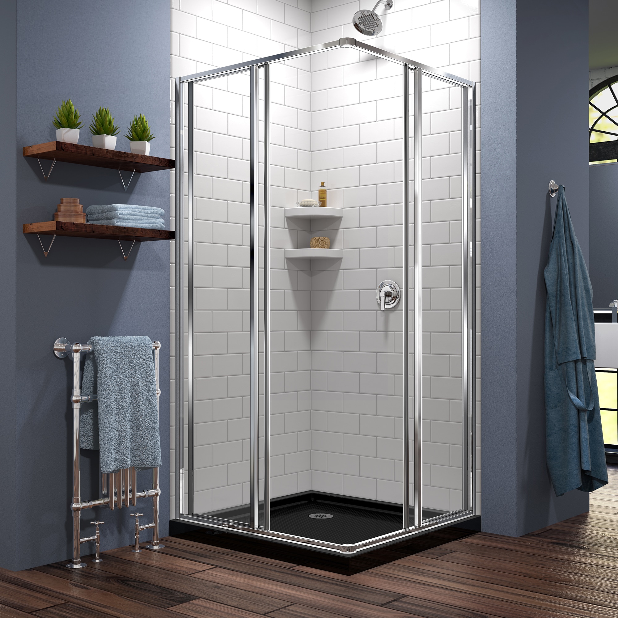 DreamLine DL-6709-88-01 Alcove-Shower-Kit - View #2