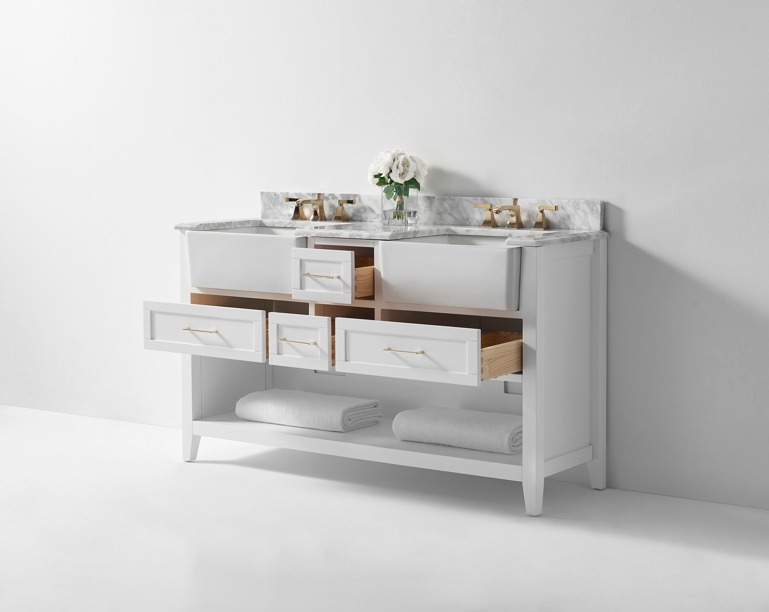 Ancerre Designs VTS-HAYLEY-60-W-CW Bath-Vanity-Combo - View #11
