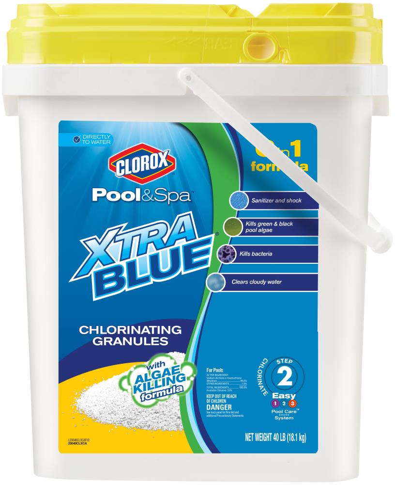 Clorox Pool&Spa 40-lb Granular Chlorine at Lowes.com