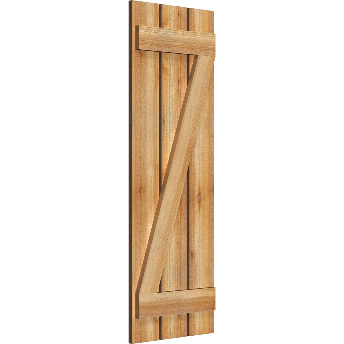 Ekena Millwork RBS06Z17X048RWR Exterior-Shutters - View #2