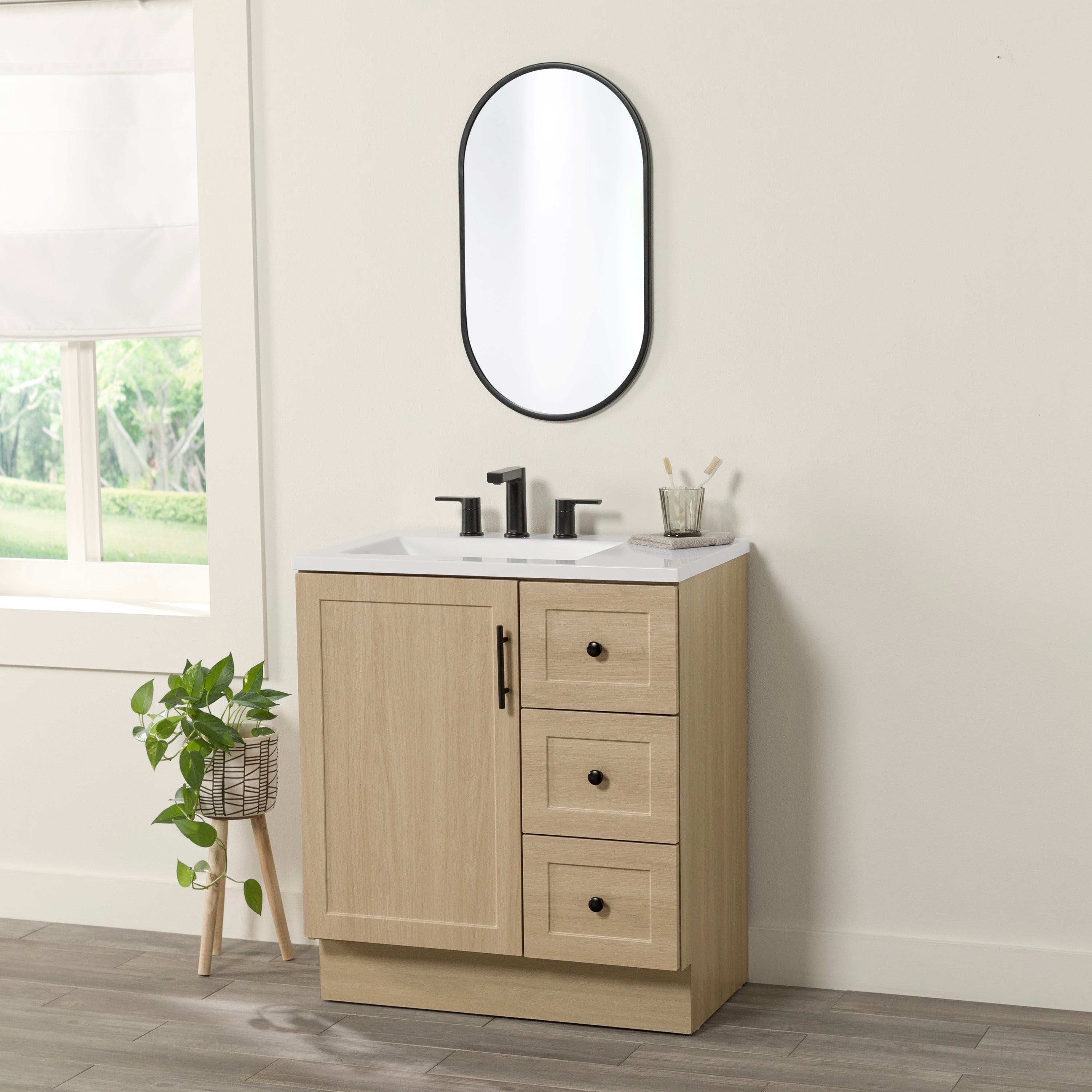 Project Source DV30P2-BK Bath-Vanity-Combo - View #6