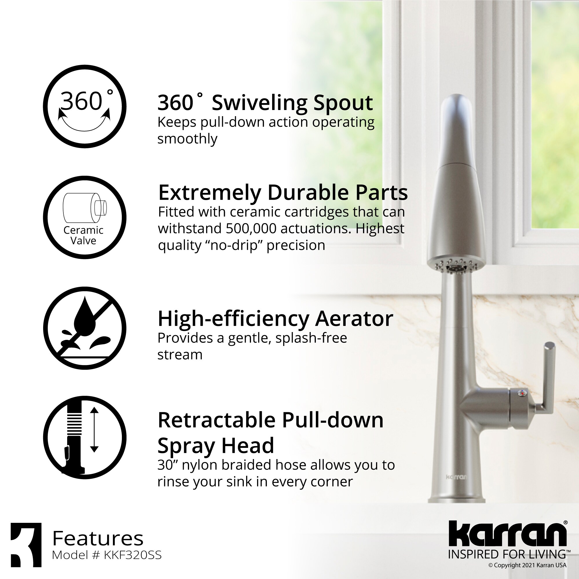 Karran KKF320SS Kitchen-Faucets - View #5