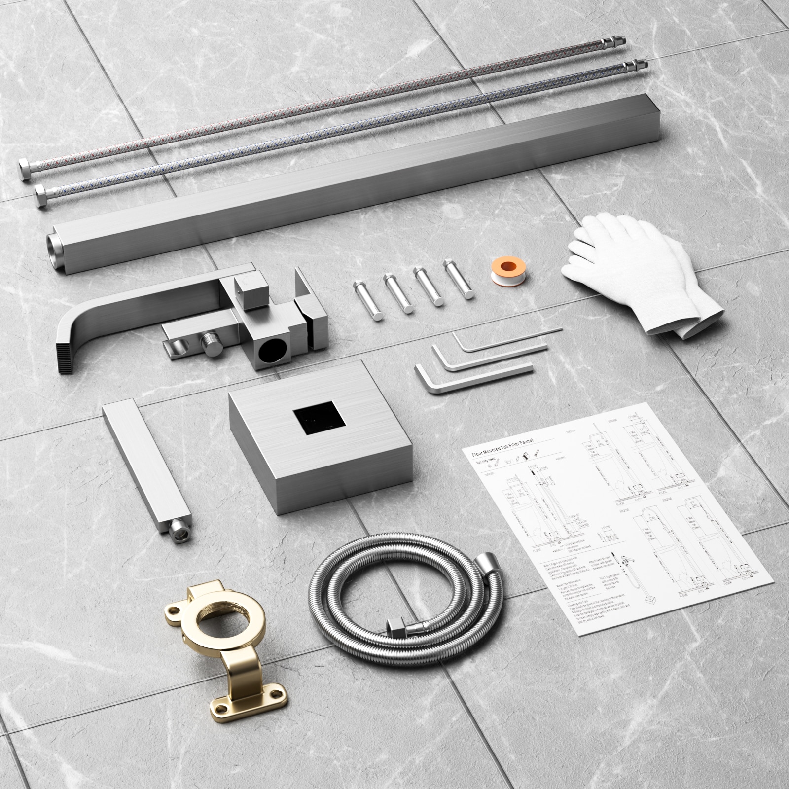 WOWOW 3082100 Roman-Tub-Faucets - View #8