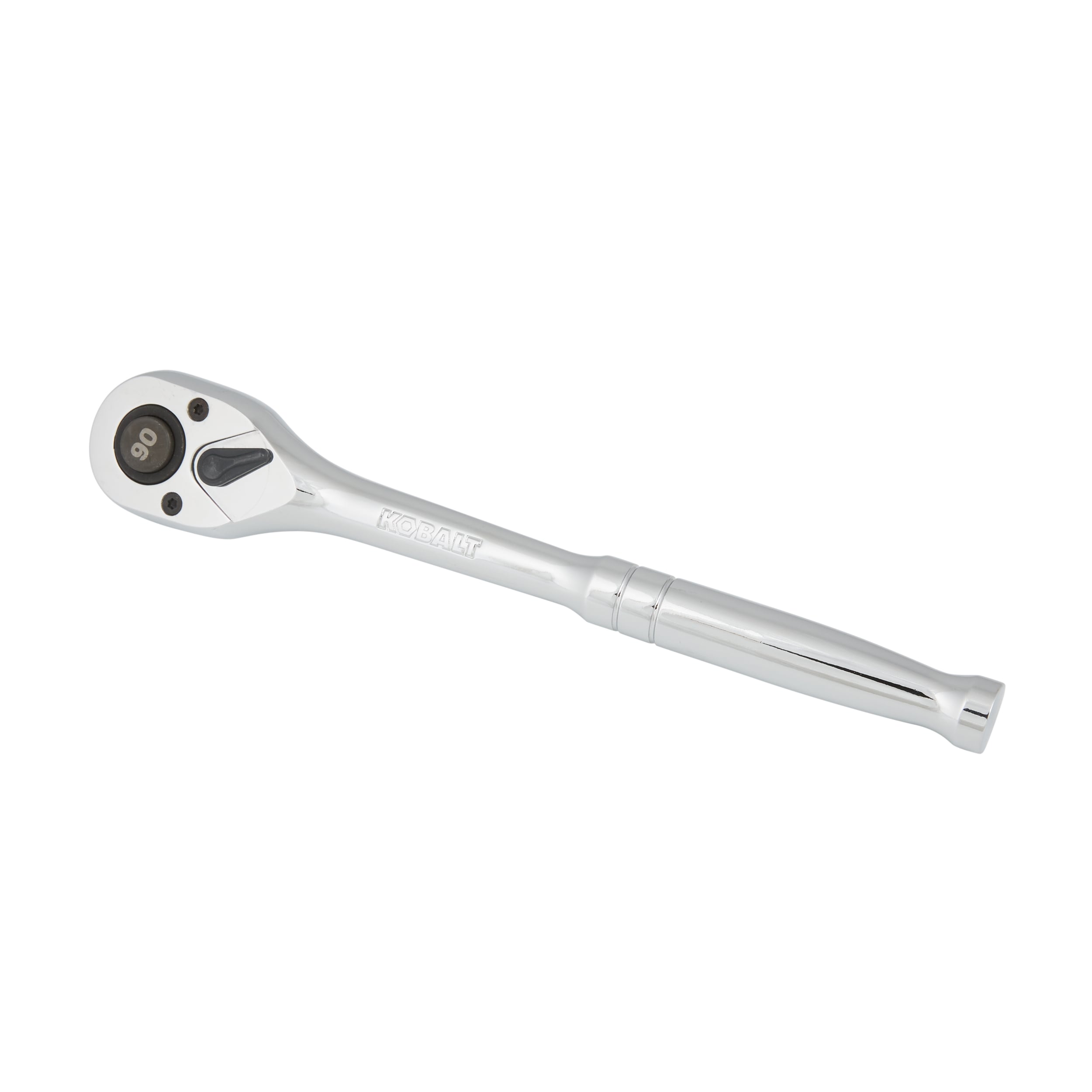 Kobalt 90-Tooth 1/2-in Drive Quick-release Standard Ratchet in the ...