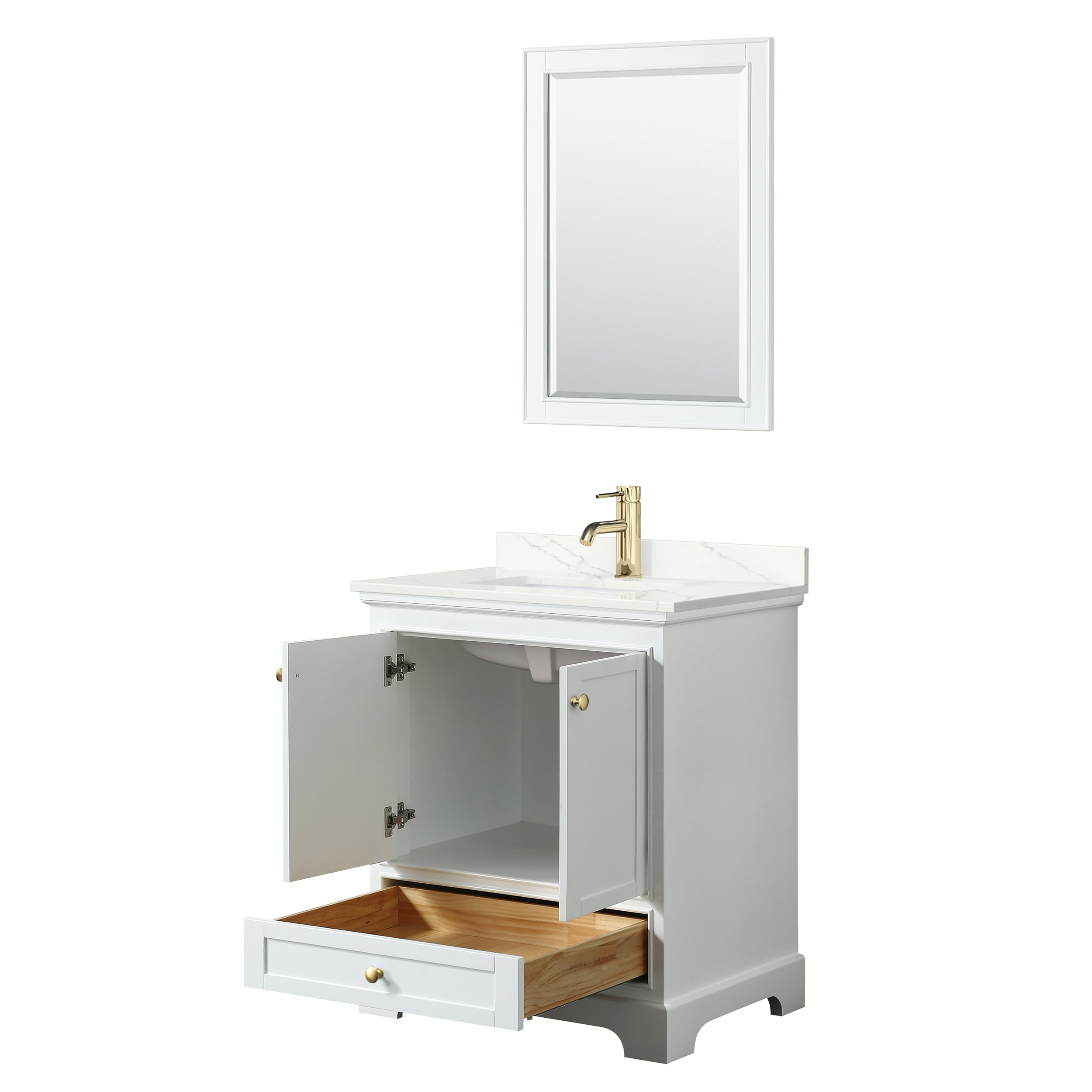 Wyndham Collection WCS202030SWGGTUNSM24 Bath-Vanity-Combo - View #2
