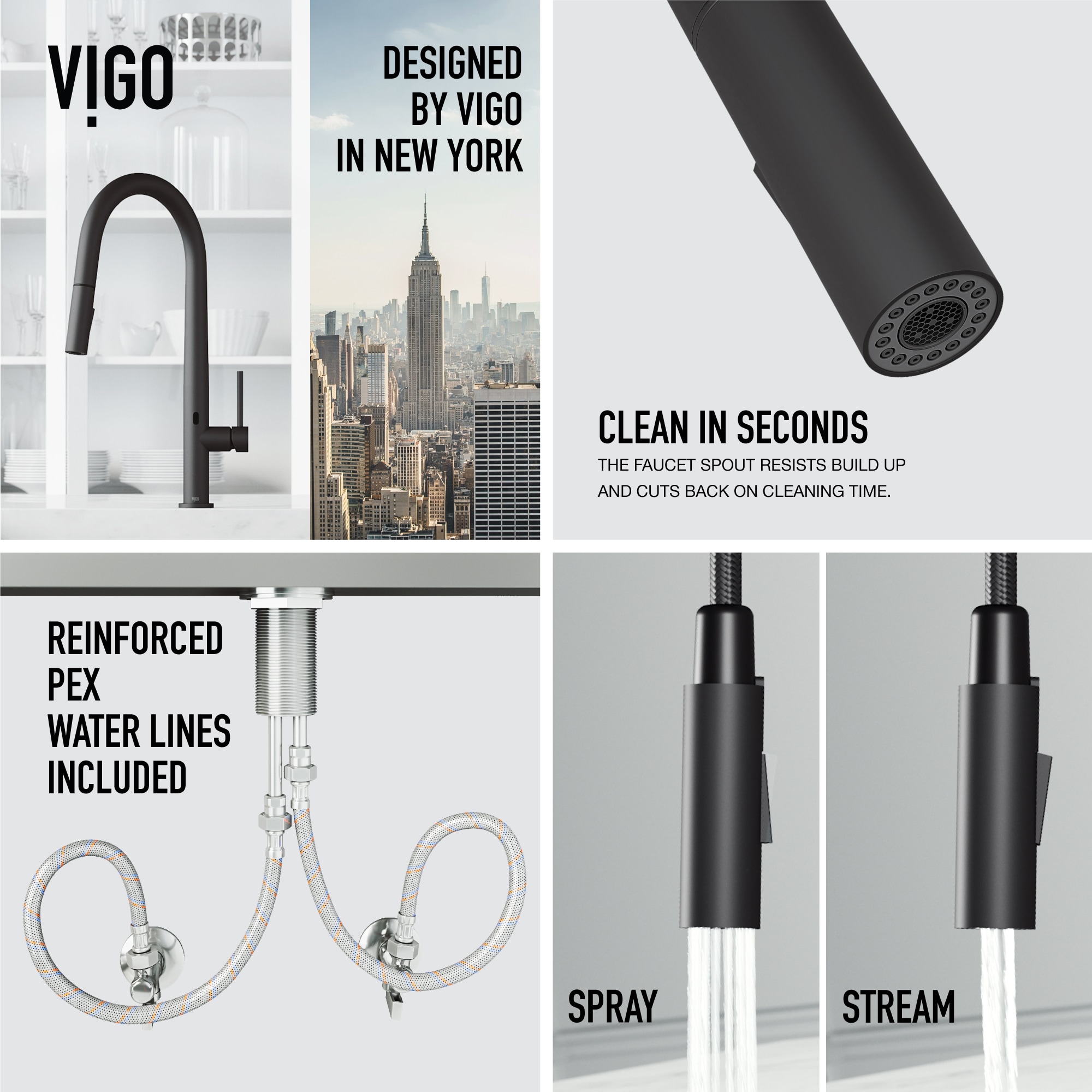 VIGO VG02029MBS Kitchen-Faucets - View #6