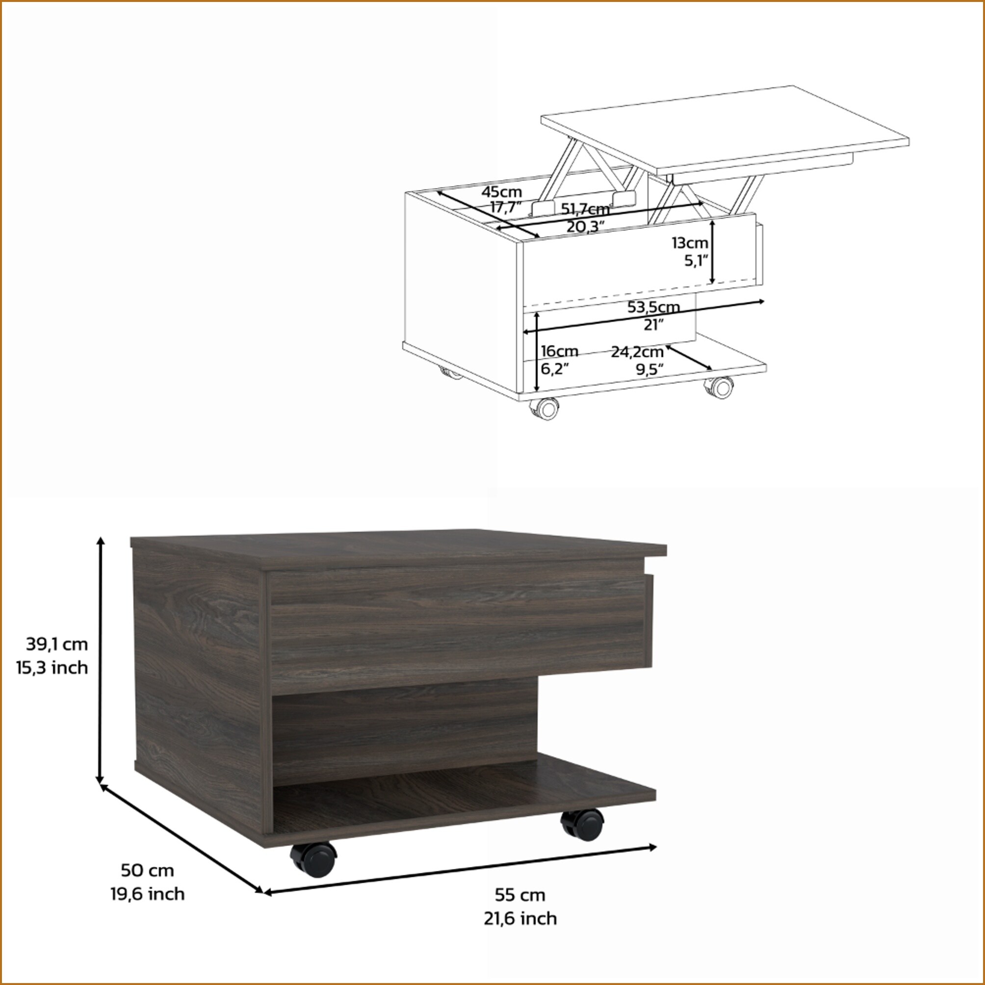 Watnature E97XS3J2NR5V Coffee-Tables - View #5