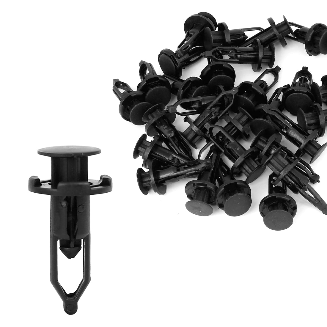 30pcs Push-Type Automotive Clips Rivets Retainers Fender Bumper Fasteners Clips 52161-02020 for Toyota