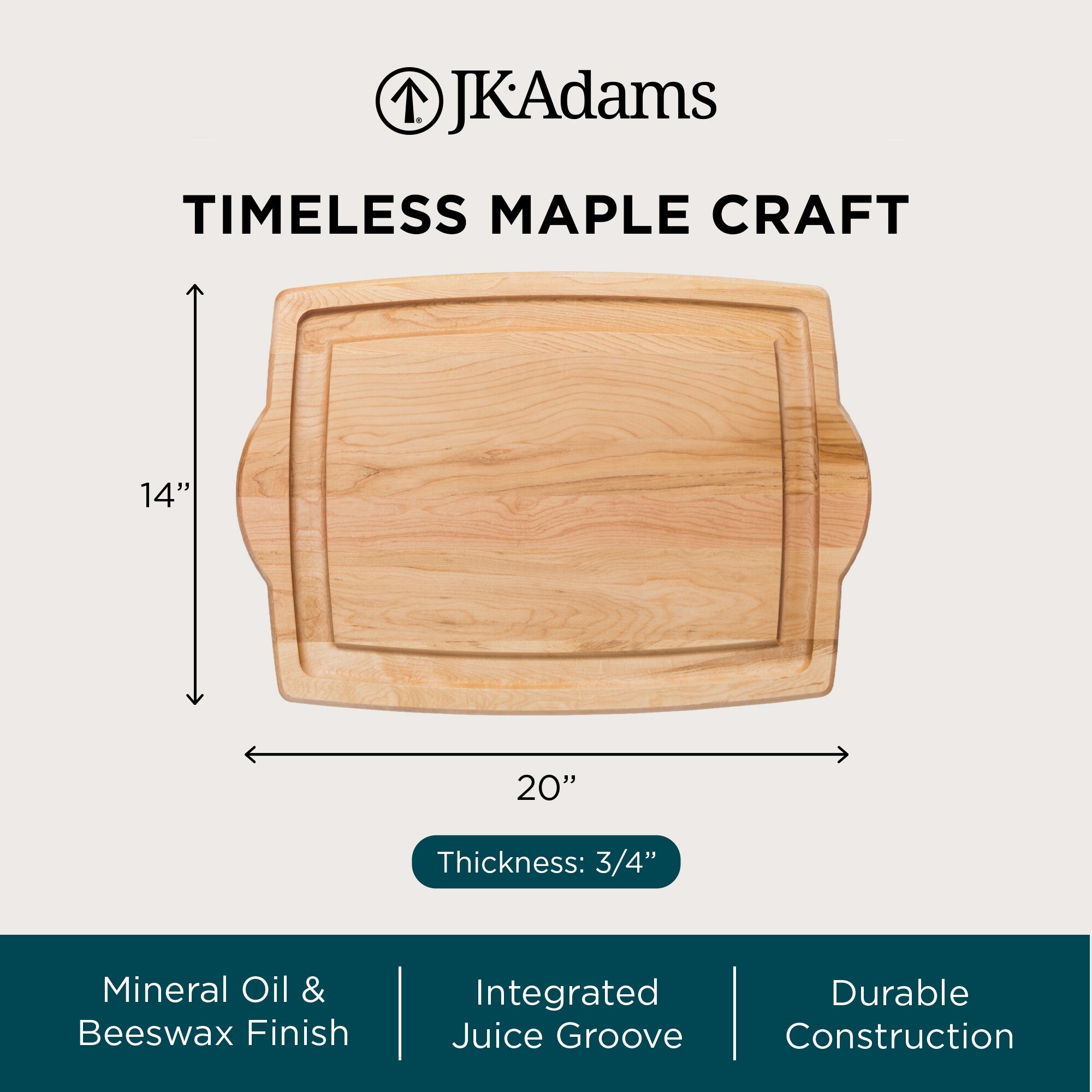 J.K. Adams FARM-2014-HDL Cutting-Boards - View #4