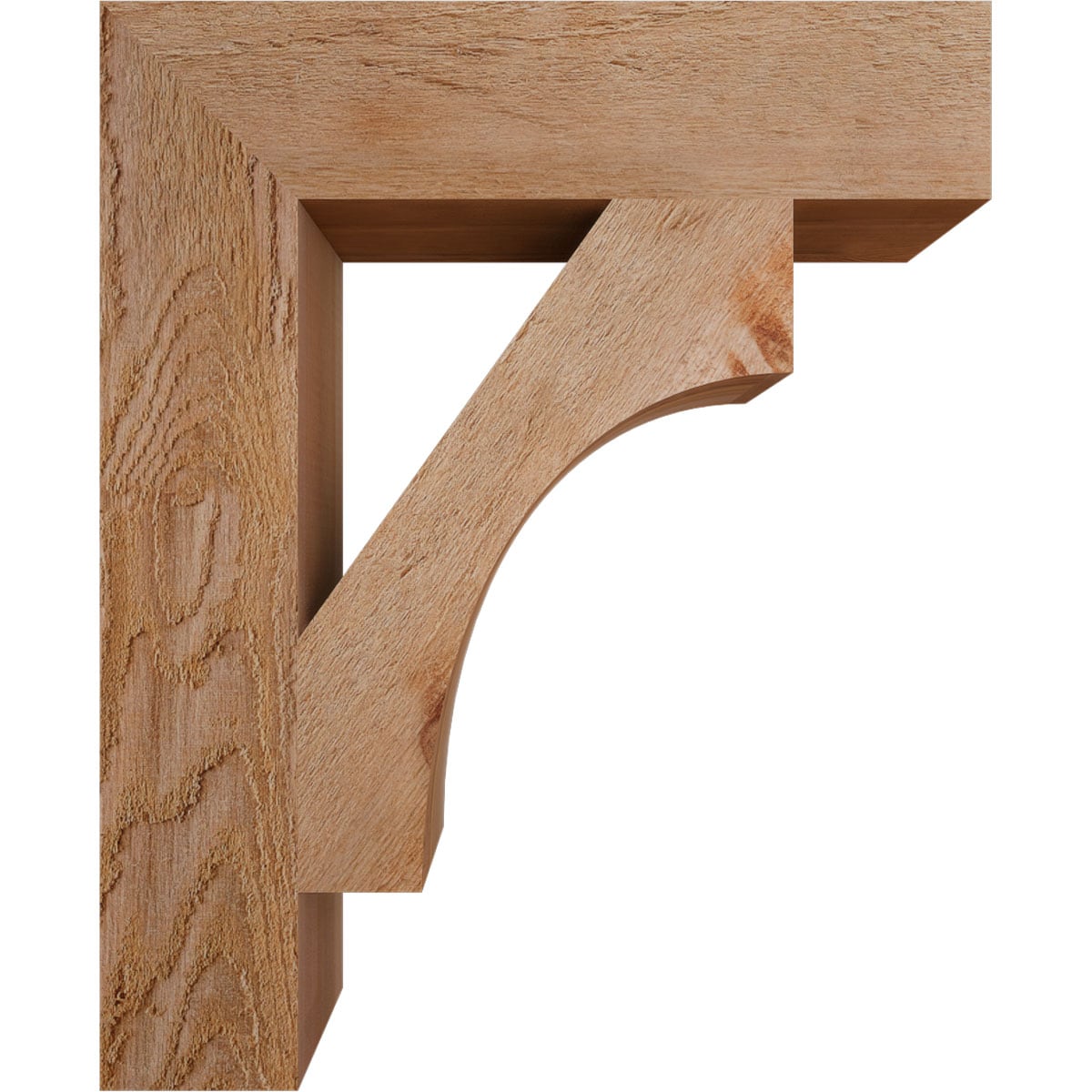 Ekena Millwork BKT04X18X22WTL05RWR Exterior-Brackets-Braces - View #3