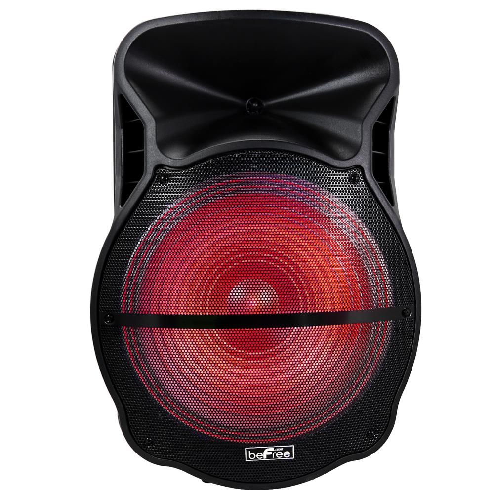beFree Sound 17-in 2500-Watt Bluetooth Compatibility Indoor Party Speaker  in the Speakers department at