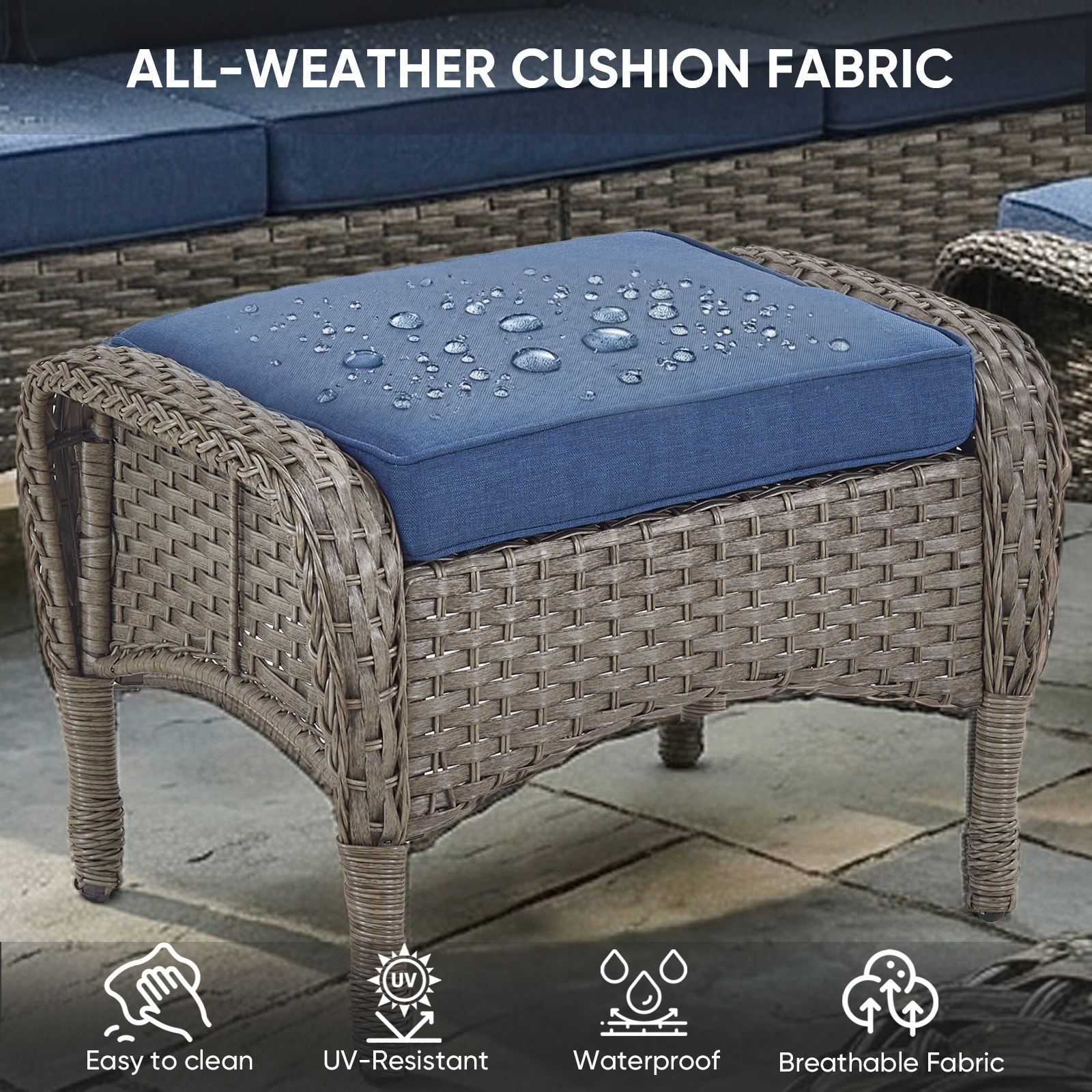 Rilyson FSKWGY40-1 Stools-Ottomans - View #2