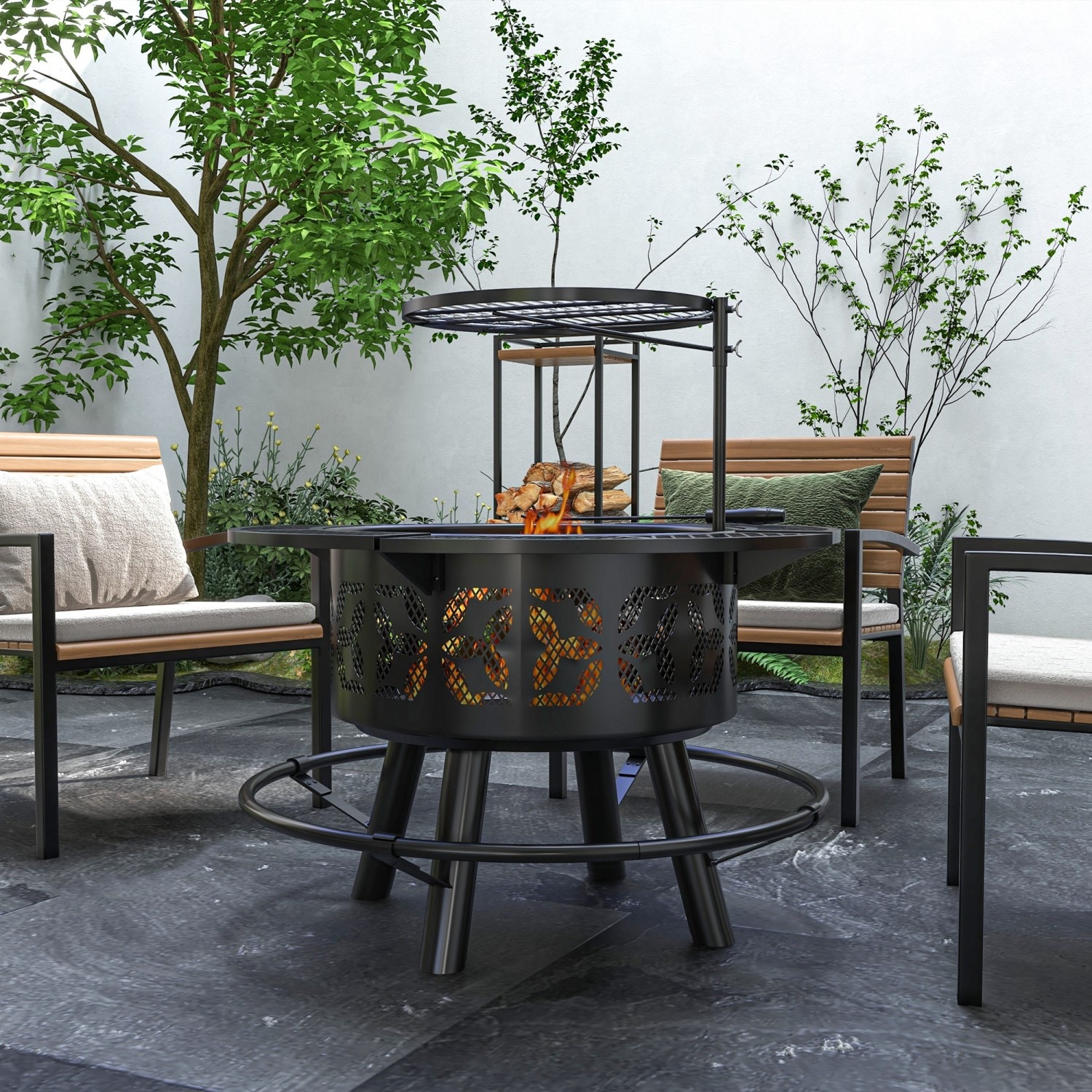 ToolCat PG2-74-PT Outdoor-Woodburning-Firepits - View #5