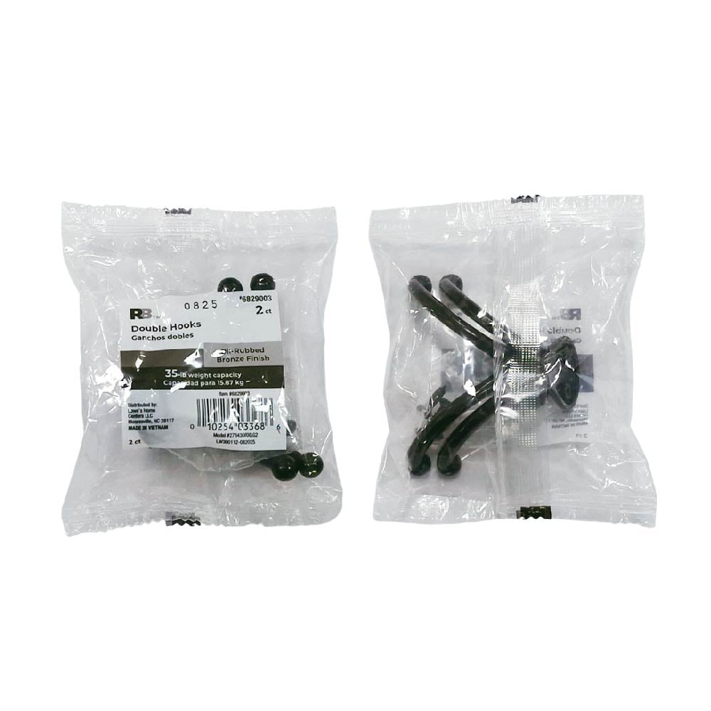 RELIABILT 27843ORXLG2 Decorative-Wall-Hooks - View #4
